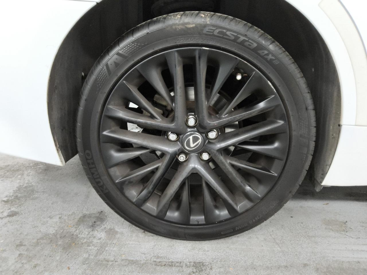 2015 Lexus Es 350 White vin: JTHBK1GG4F2175567 Damage: Right Rear Wheel, Curb Rash, 4 To 5 Inches