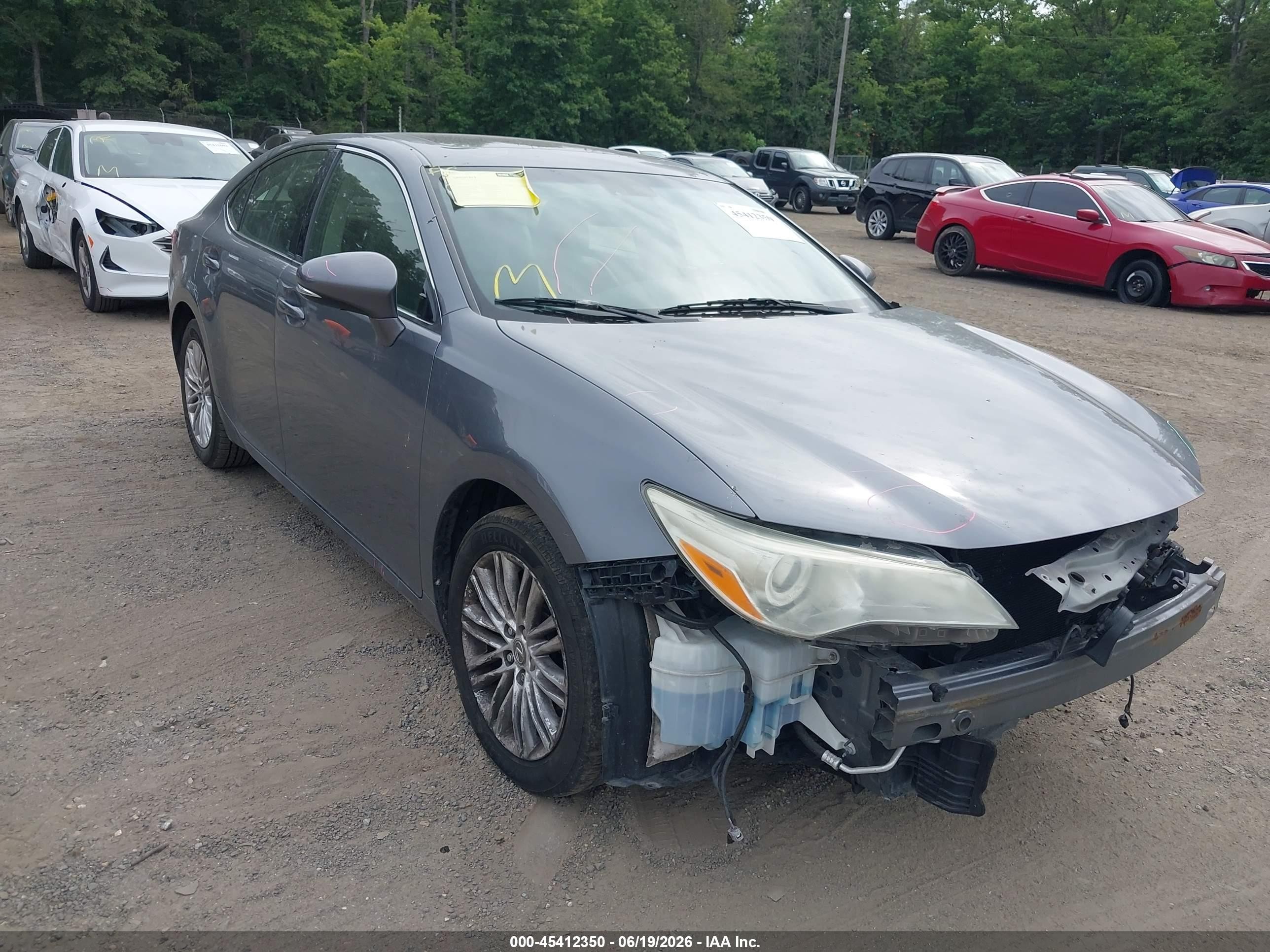 2015 Lexus Es 350 Gray vin: JTHBK1GG4F2177920
