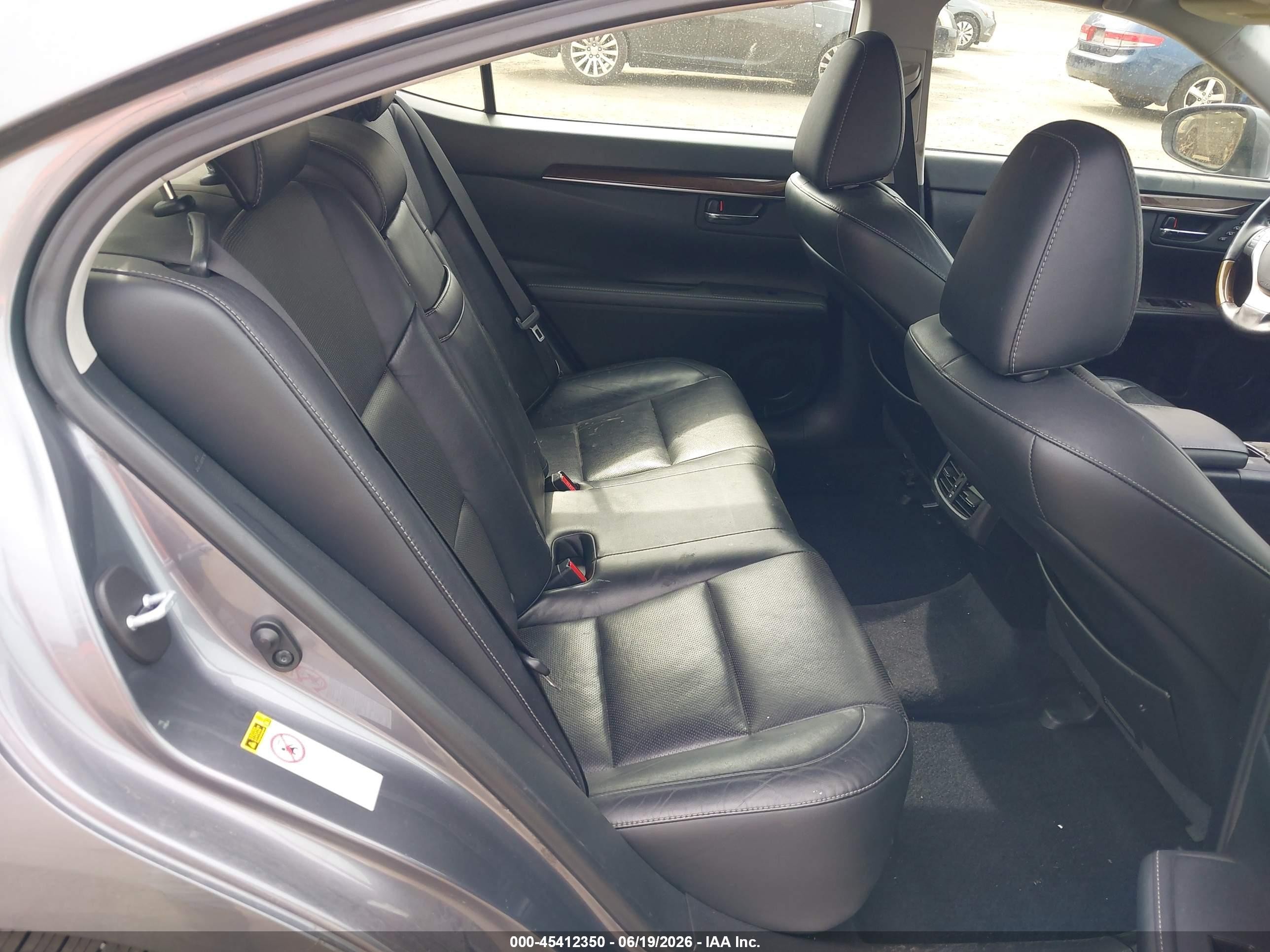 2015 Lexus Es 350   Серый vin: JTHBK1GG4F2177920