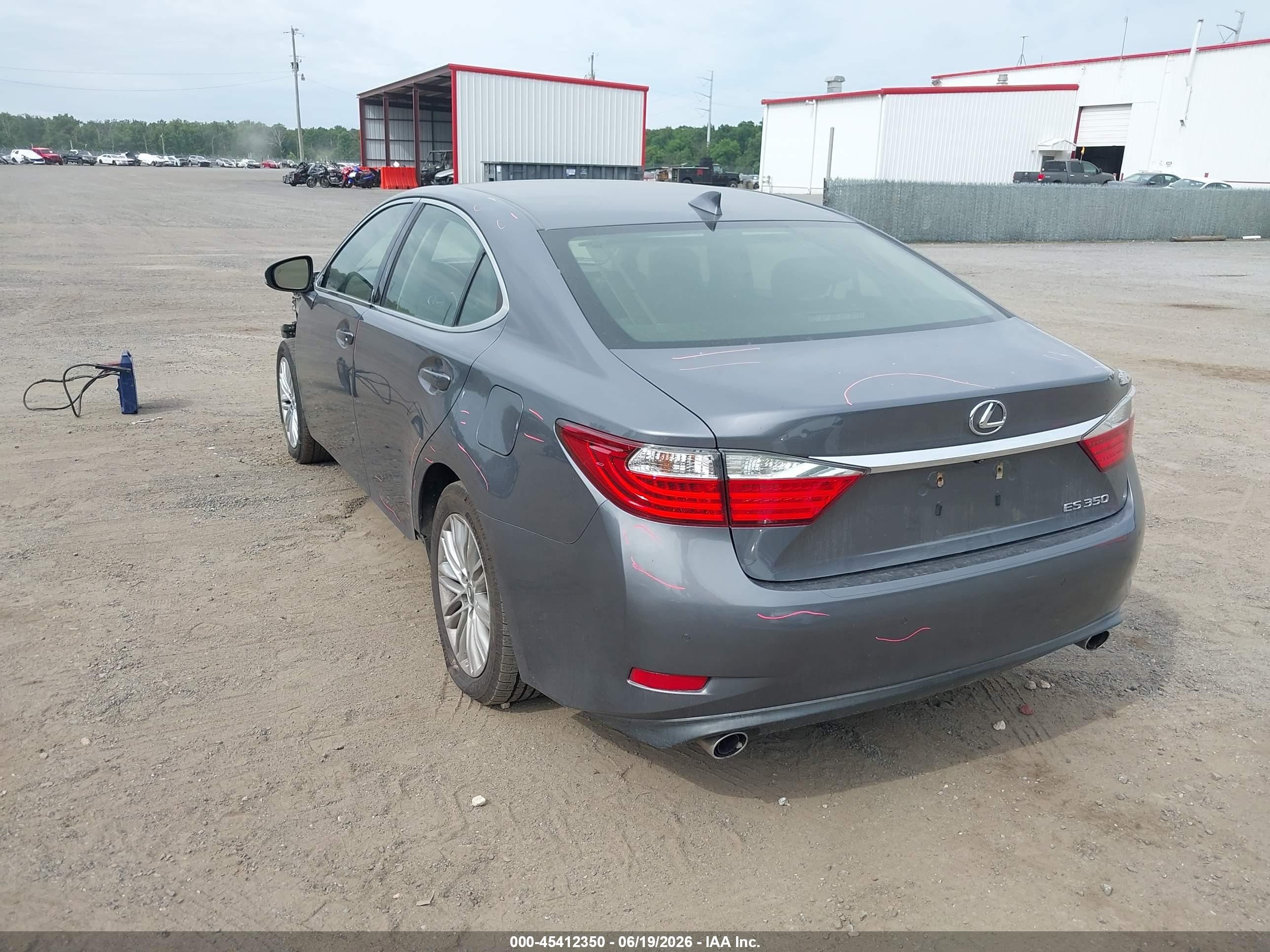 2015 Lexus Es 350   Серый vin: JTHBK1GG4F2177920
