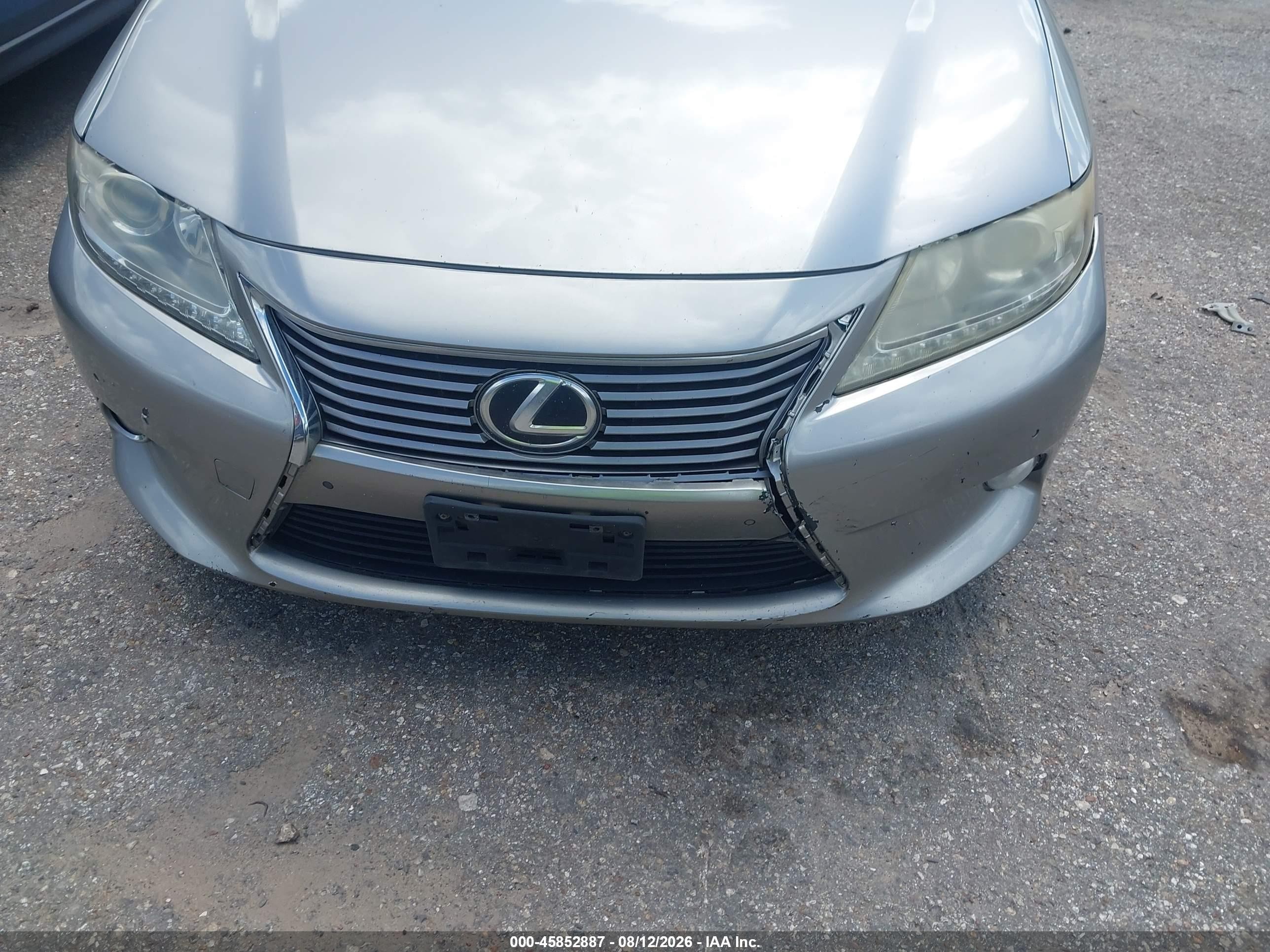 2015 Lexus Es 350   Серебряный vin: JTHBK1GG4F2178209