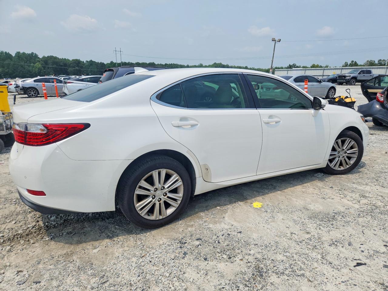 2015 Lexus Es 350 White vin: JTHBK1GG4F2178632
