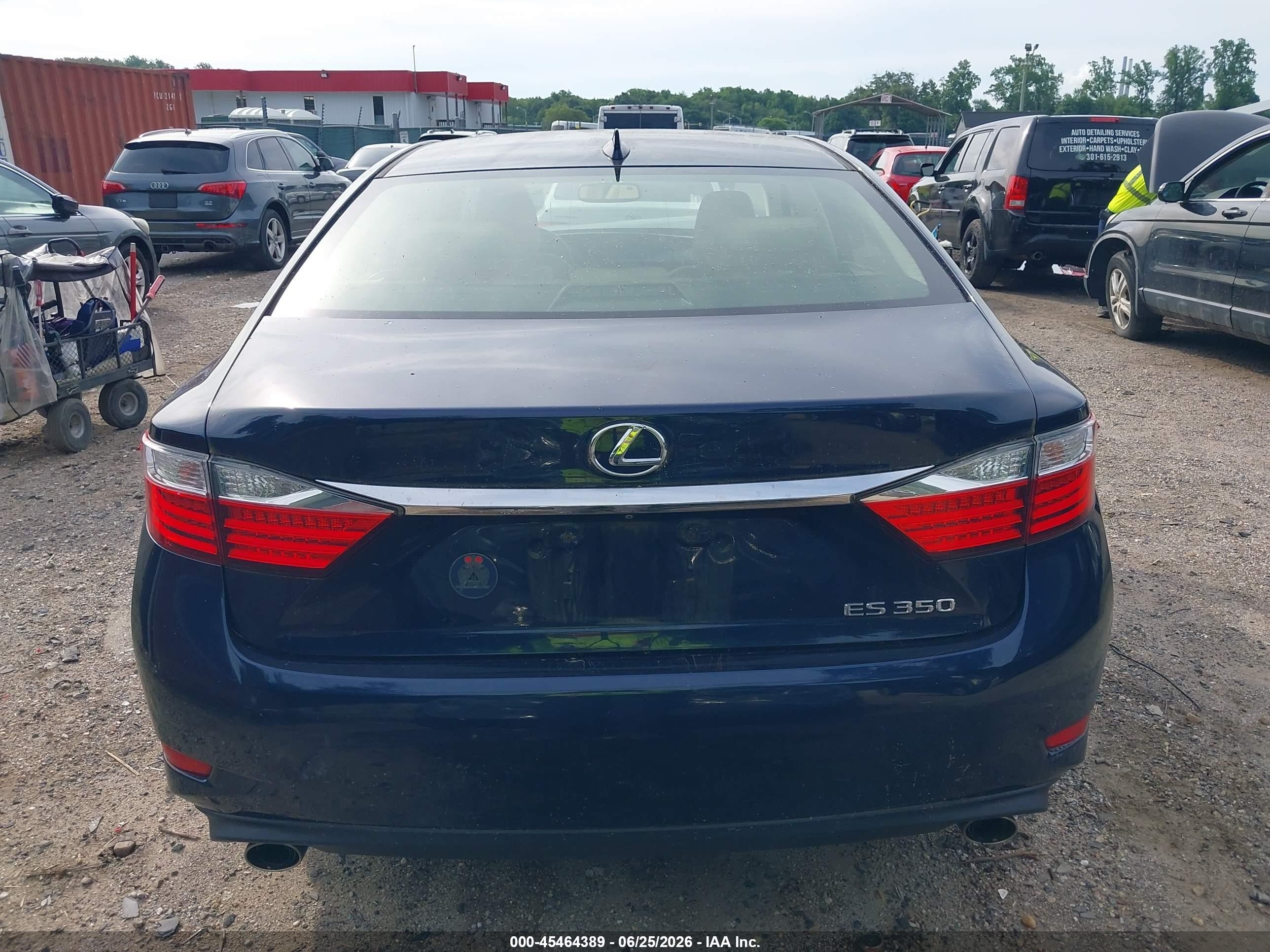 2015 Lexus Es 350   Dark Blue vin: JTHBK1GG4F2180302