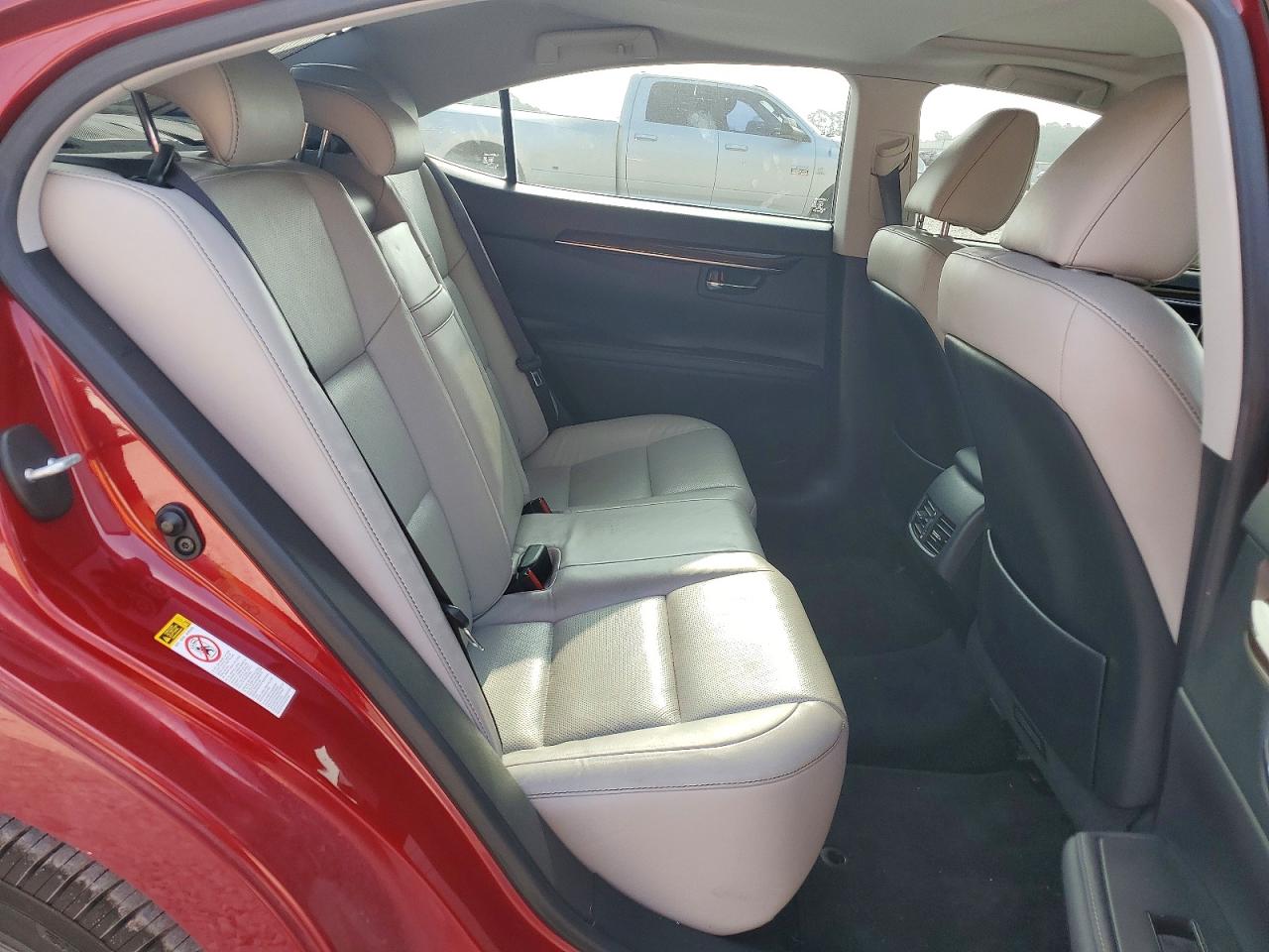2015 Lexus Es 350 Red vin: JTHBK1GG4F2185693