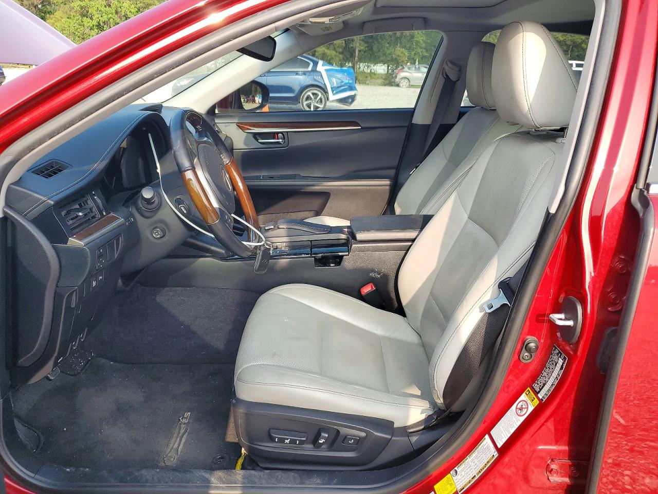 2015 Lexus Es 350 Red vin: JTHBK1GG4F2185693