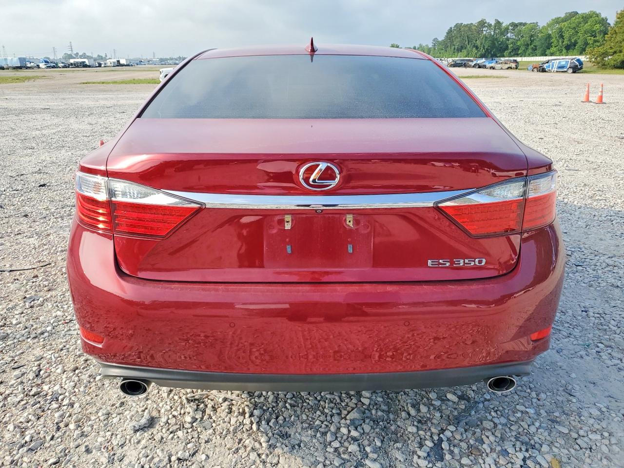 2015 Lexus Es 350 Red vin: JTHBK1GG4F2185693