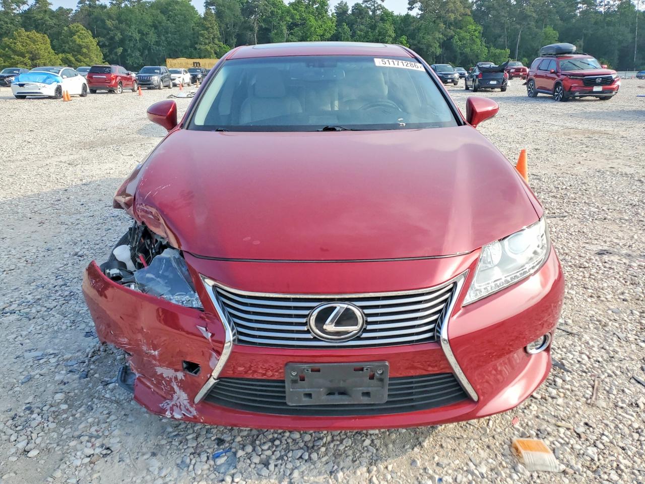 2015 Lexus Es 350 Red vin: JTHBK1GG4F2185693