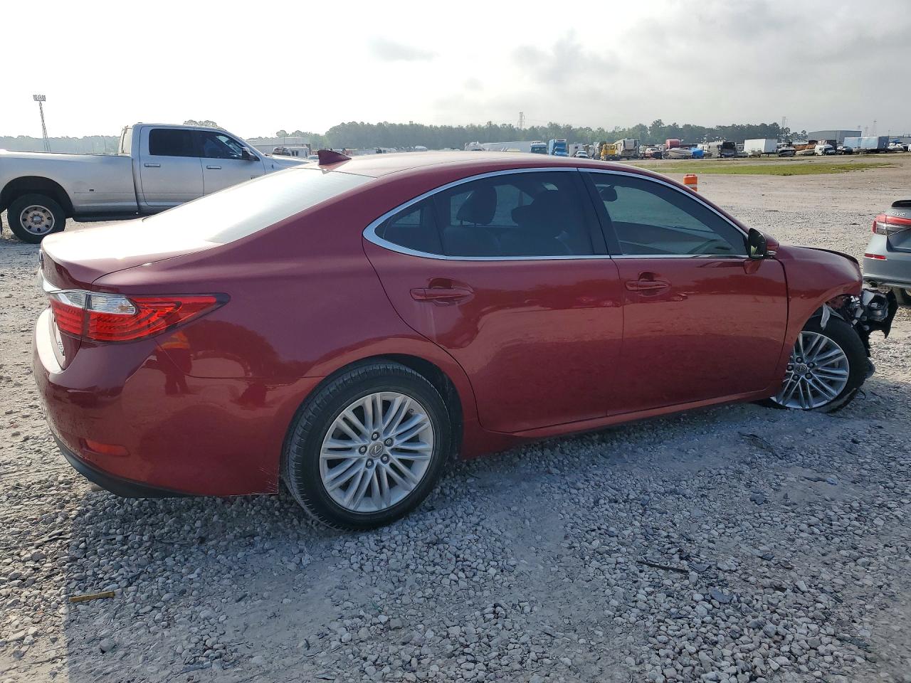 2015 Lexus Es 350 Red vin: JTHBK1GG4F2185693