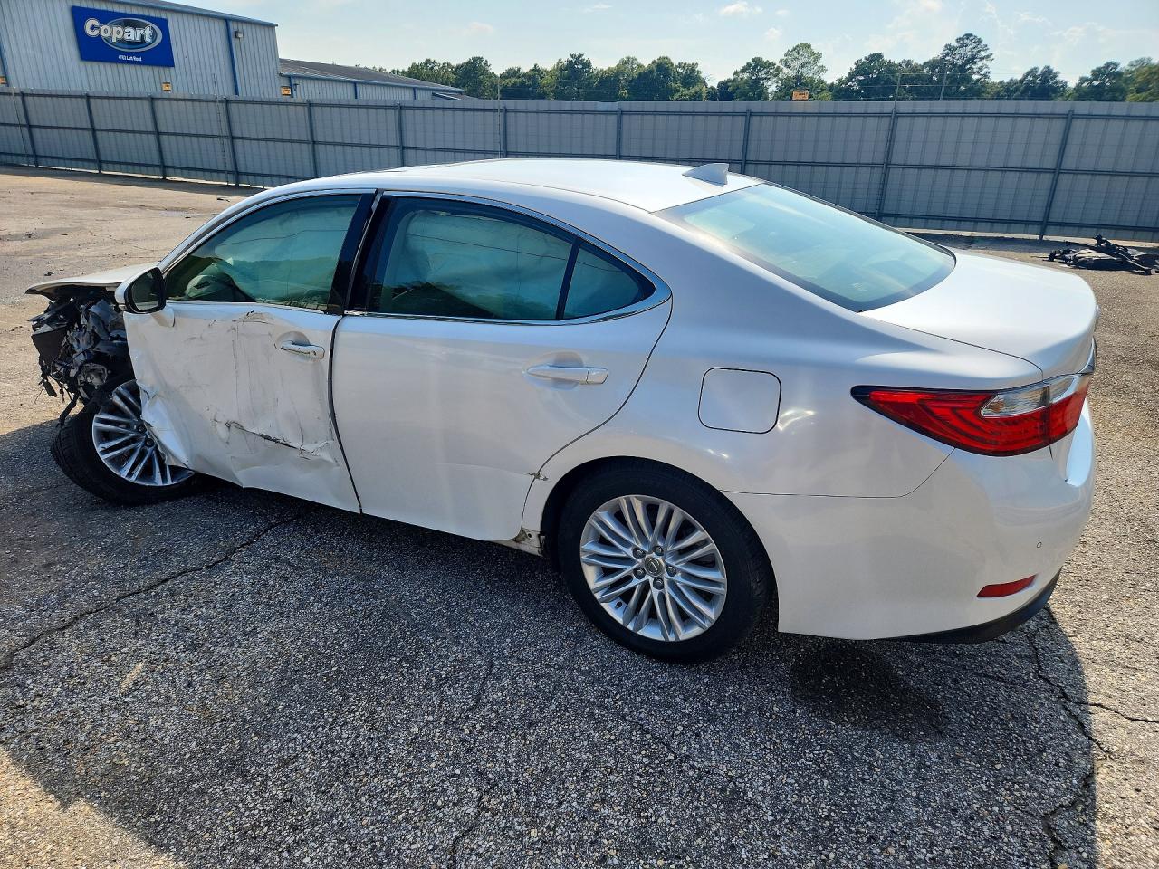2015 Lexus Es 350 White vin: JTHBK1GG4F2189601
