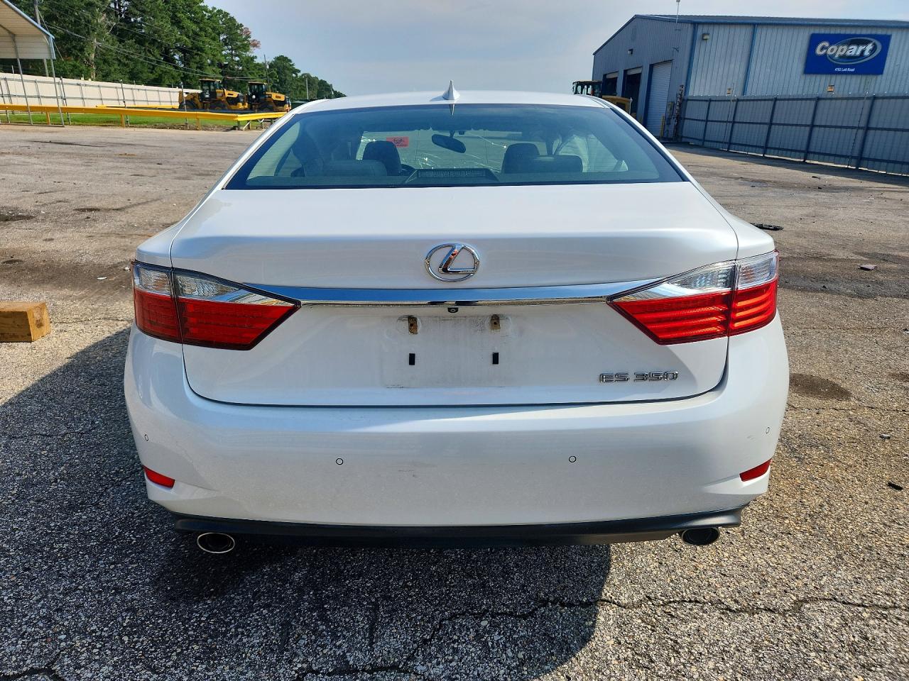 2015 Lexus Es 350 White vin: JTHBK1GG4F2189601