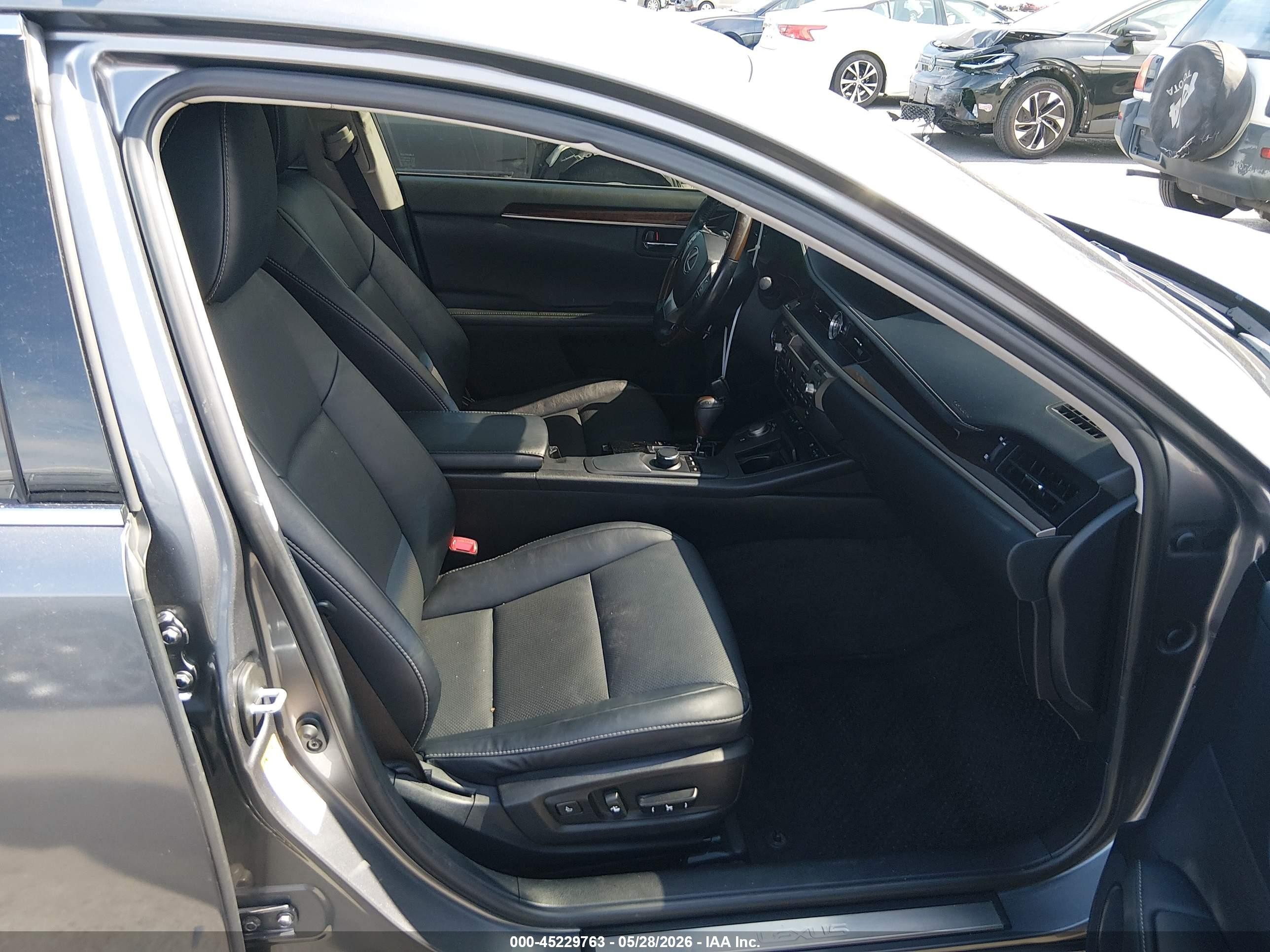 2015 Lexus Es 350 Gray vin: JTHBK1GG4F2190442