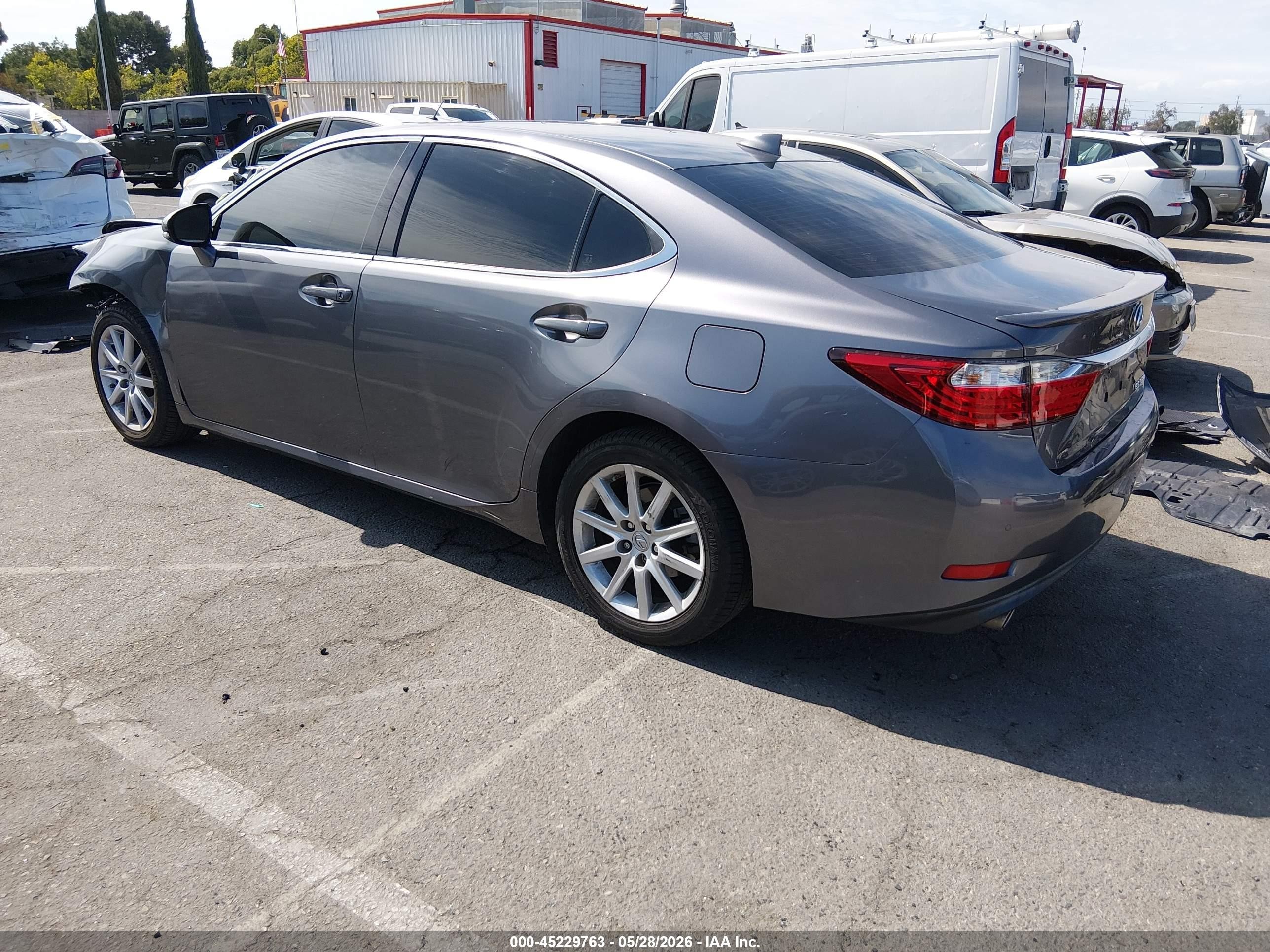 2015 Lexus Es 350 Gray vin: JTHBK1GG4F2190442