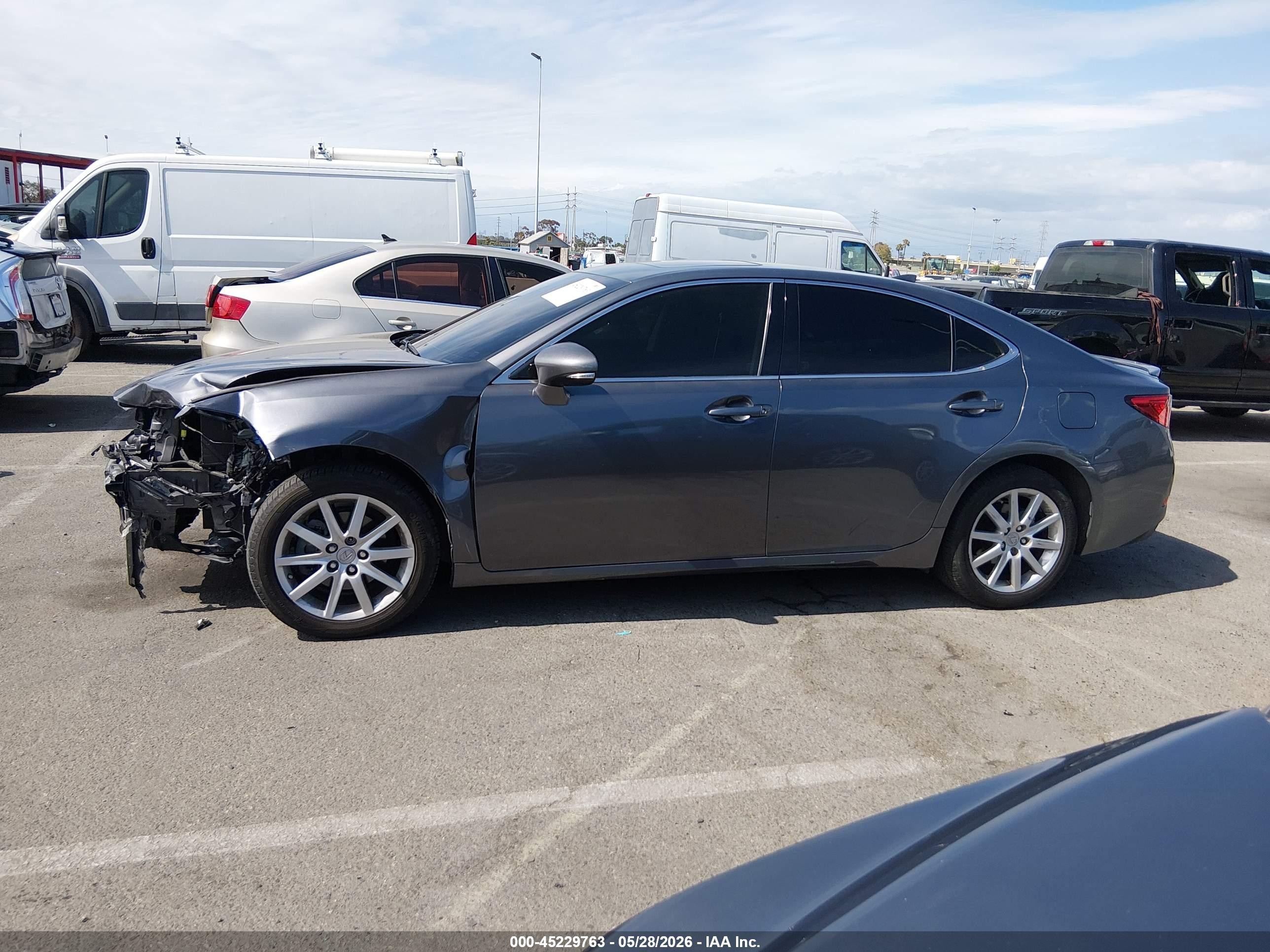 2015 Lexus Es 350 Gray vin: JTHBK1GG4F2190442