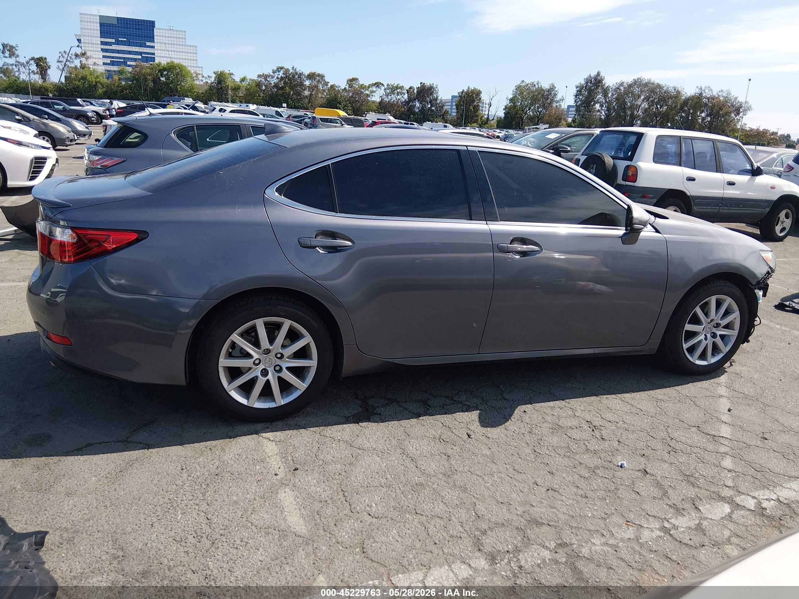 2015 Lexus Es 350 Gray vin: JTHBK1GG4F2190442