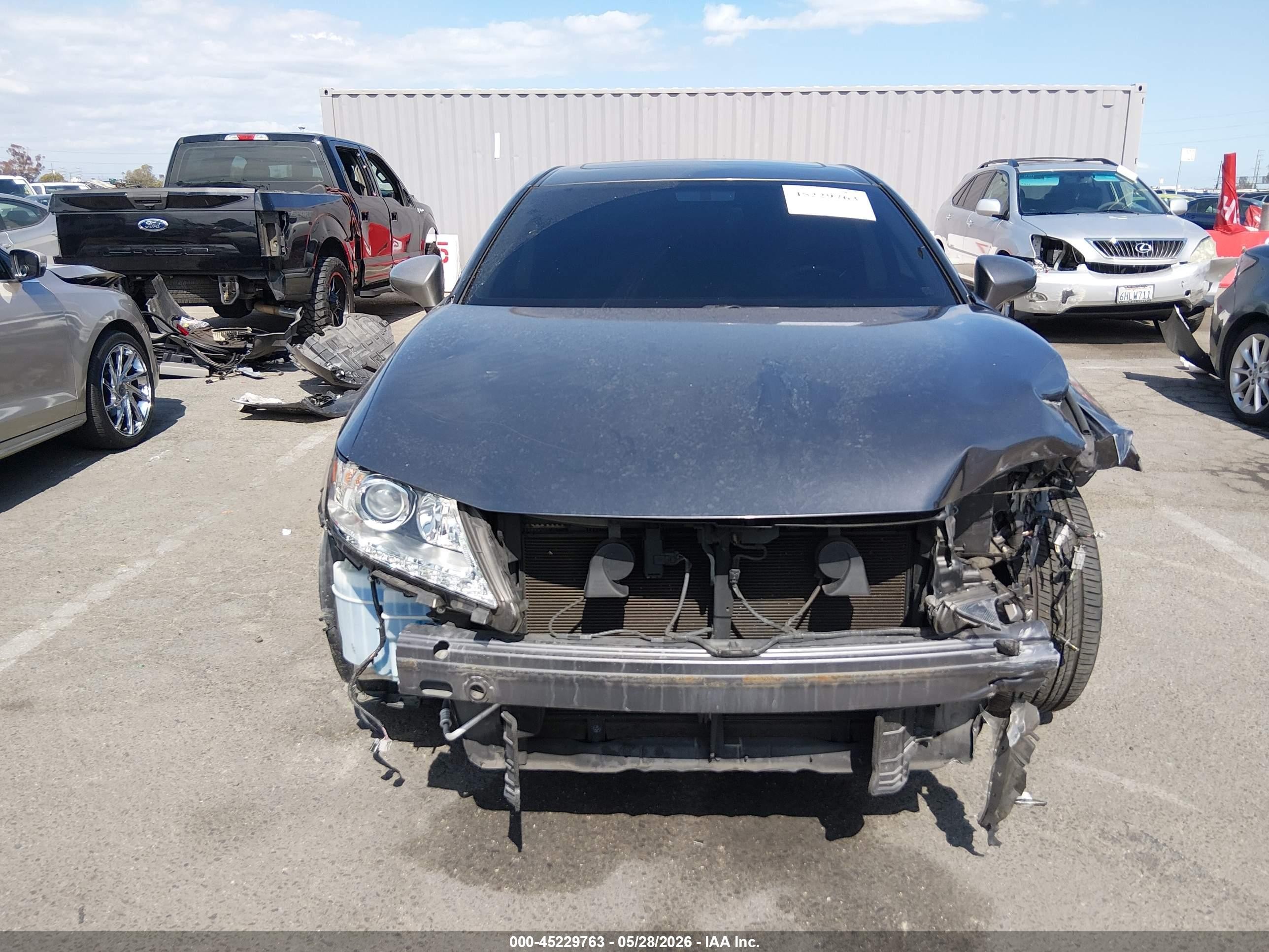 2015 Lexus Es 350 Gray vin: JTHBK1GG4F2190442