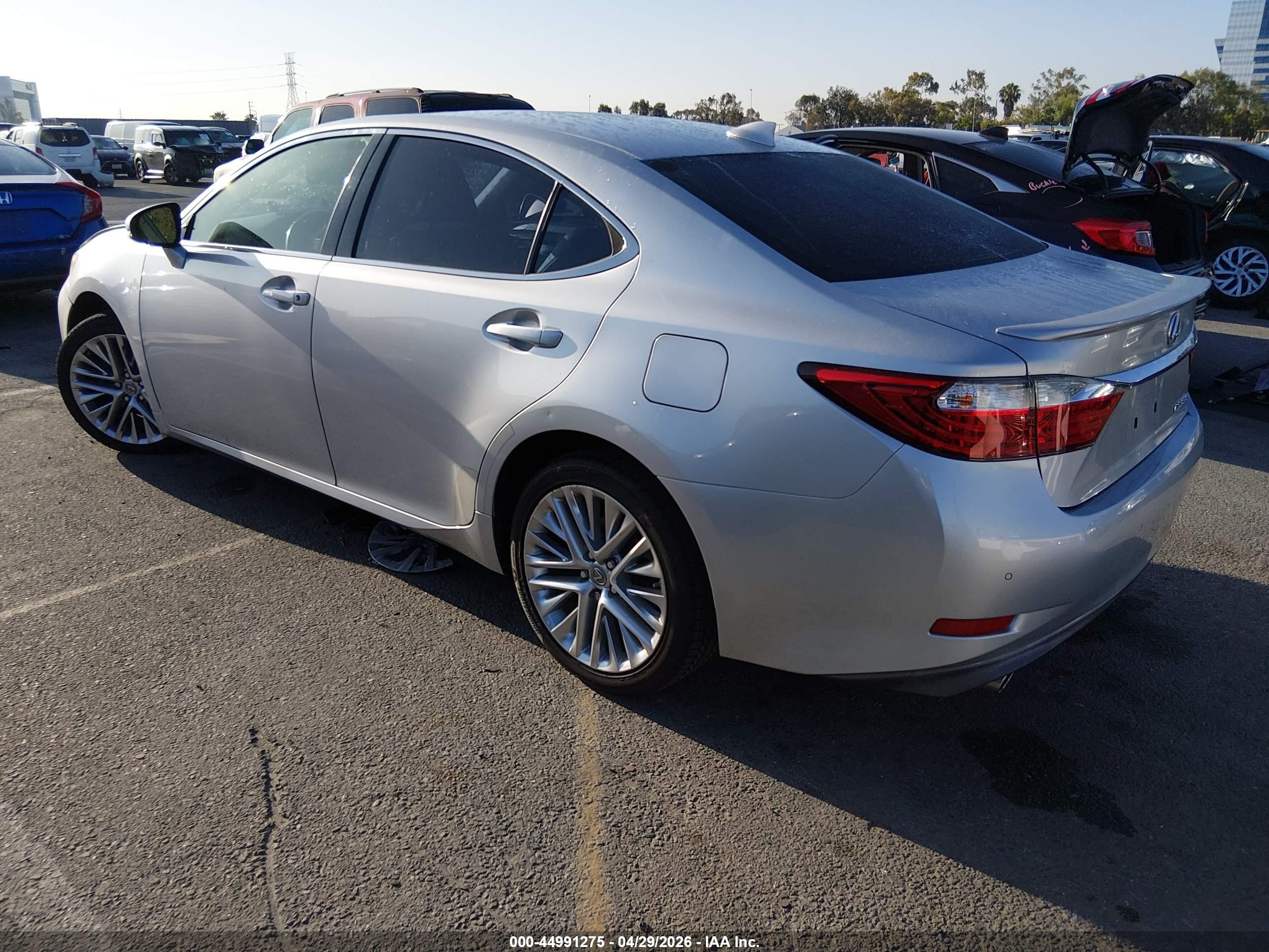 2015 Lexus Es 350 Gray vin: JTHBK1GG4F2193468