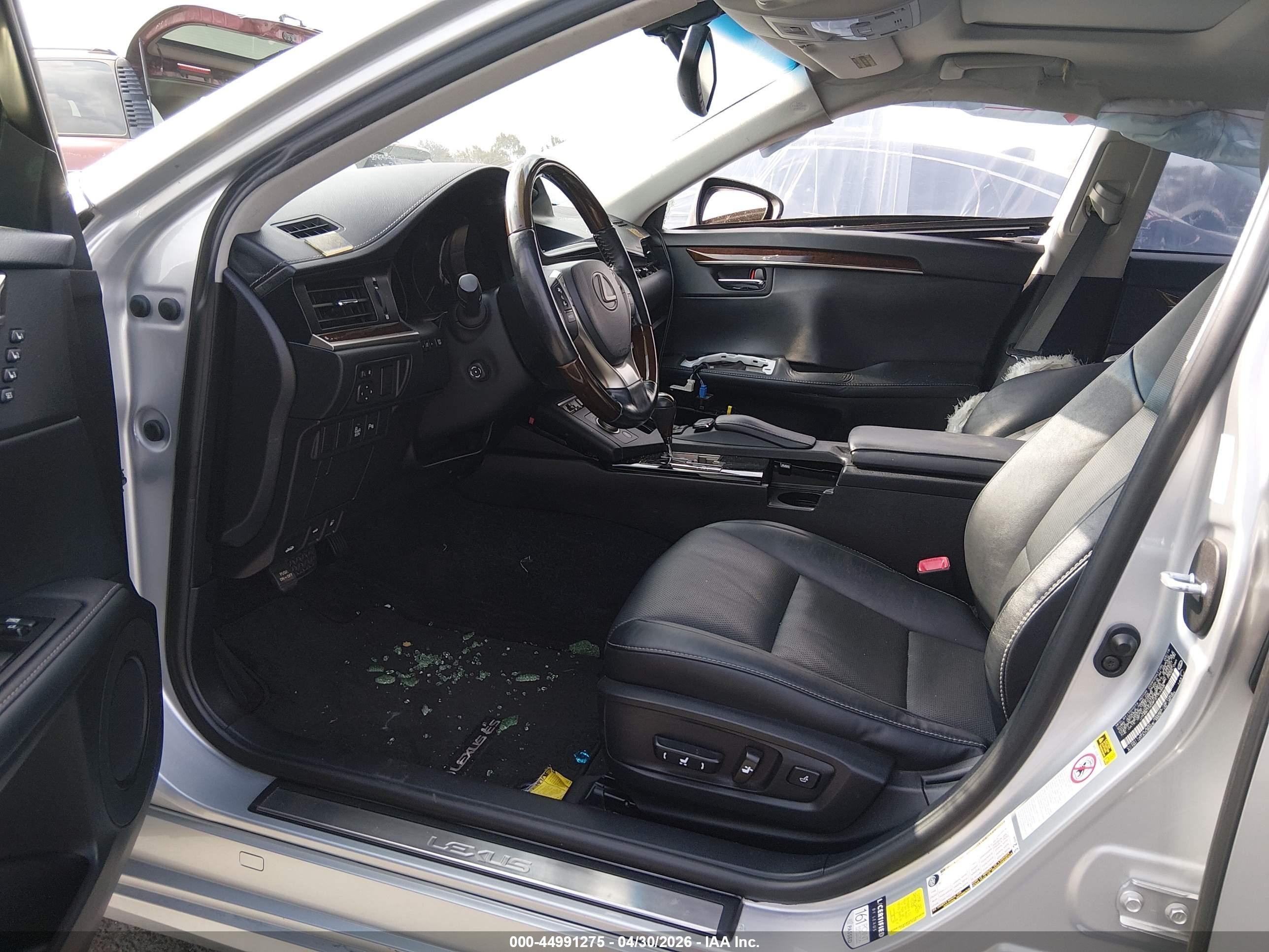 2015 Lexus Es 350 Gray vin: JTHBK1GG4F2193468