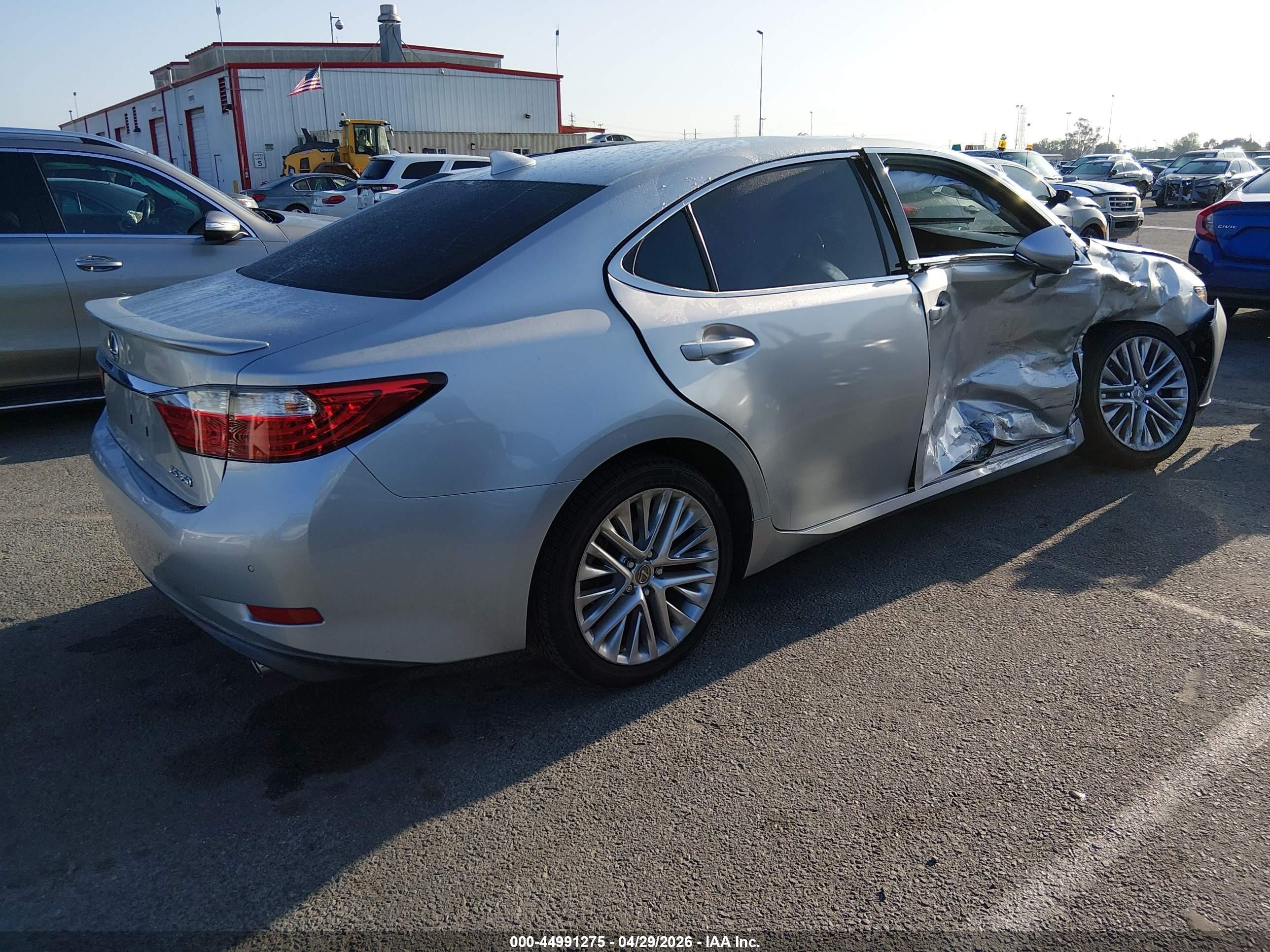 2015 Lexus Es 350 Gray vin: JTHBK1GG4F2193468