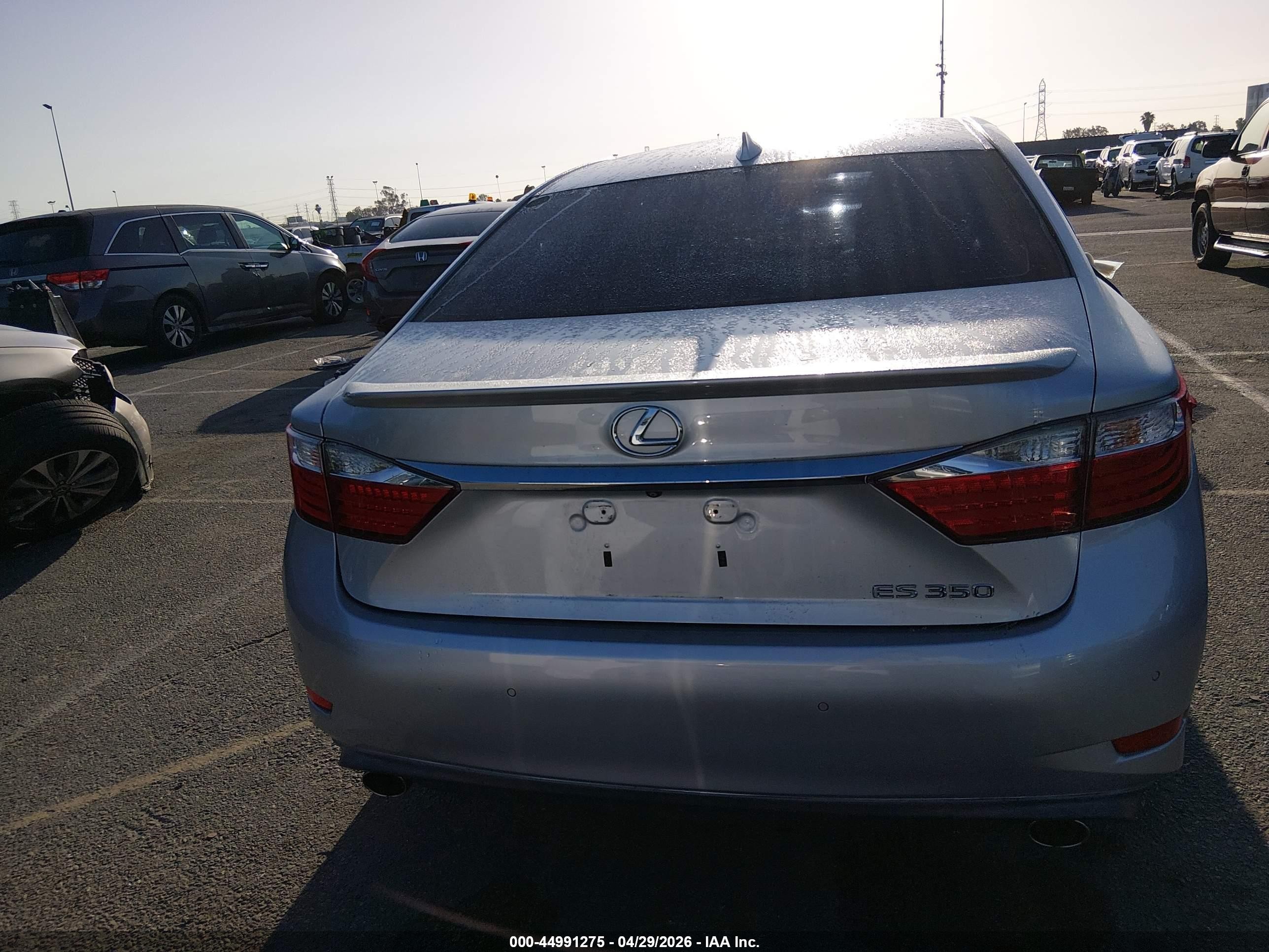 2015 Lexus Es 350 Gray vin: JTHBK1GG4F2193468