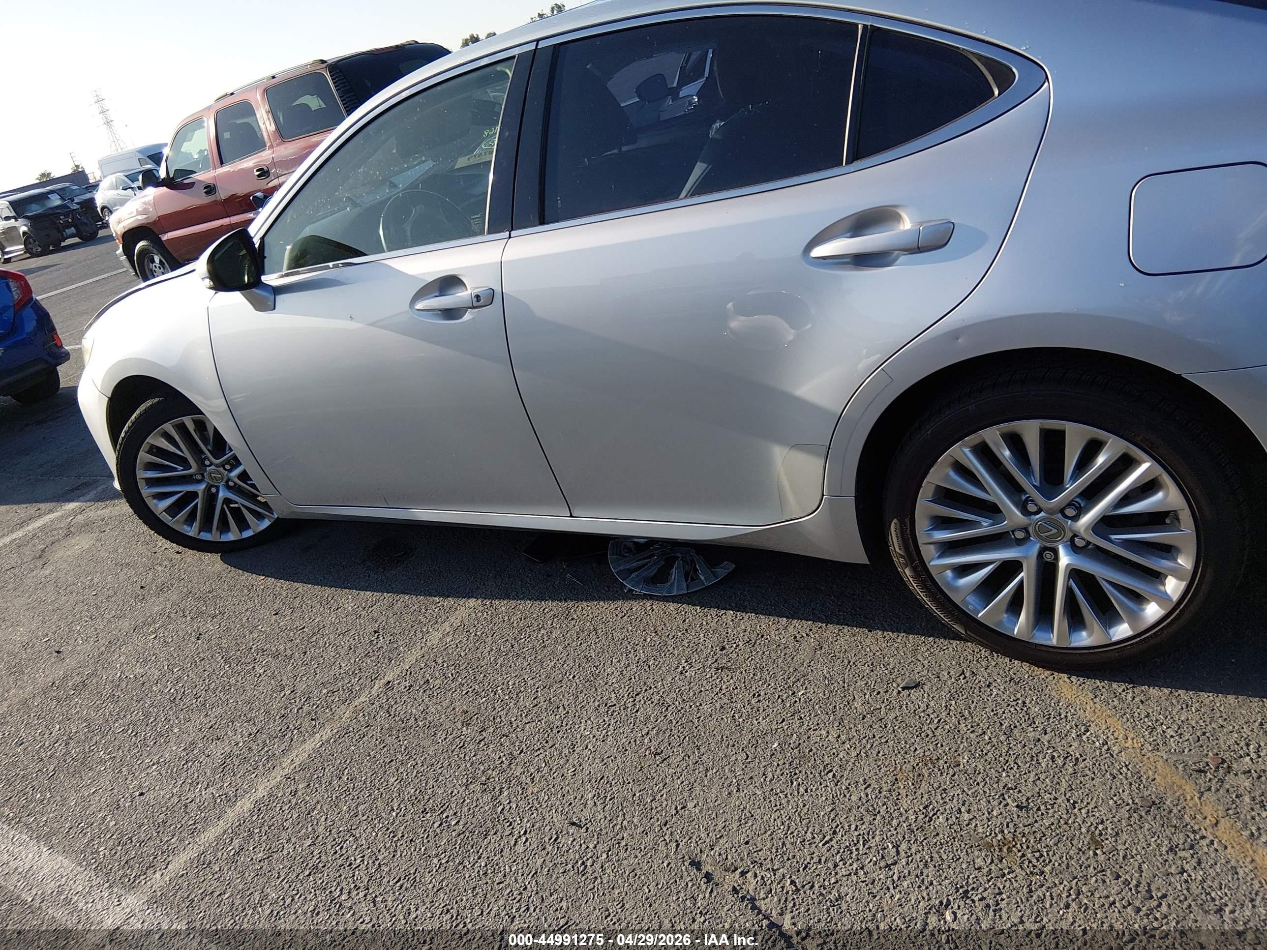 2015 Lexus Es 350 Gray vin: JTHBK1GG4F2193468