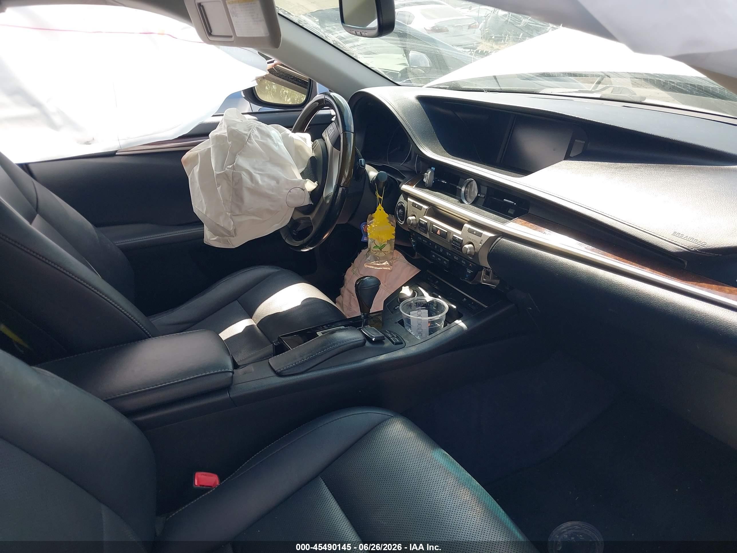 2015 Lexus Es 350 Gray vin: JTHBK1GG4F2195074