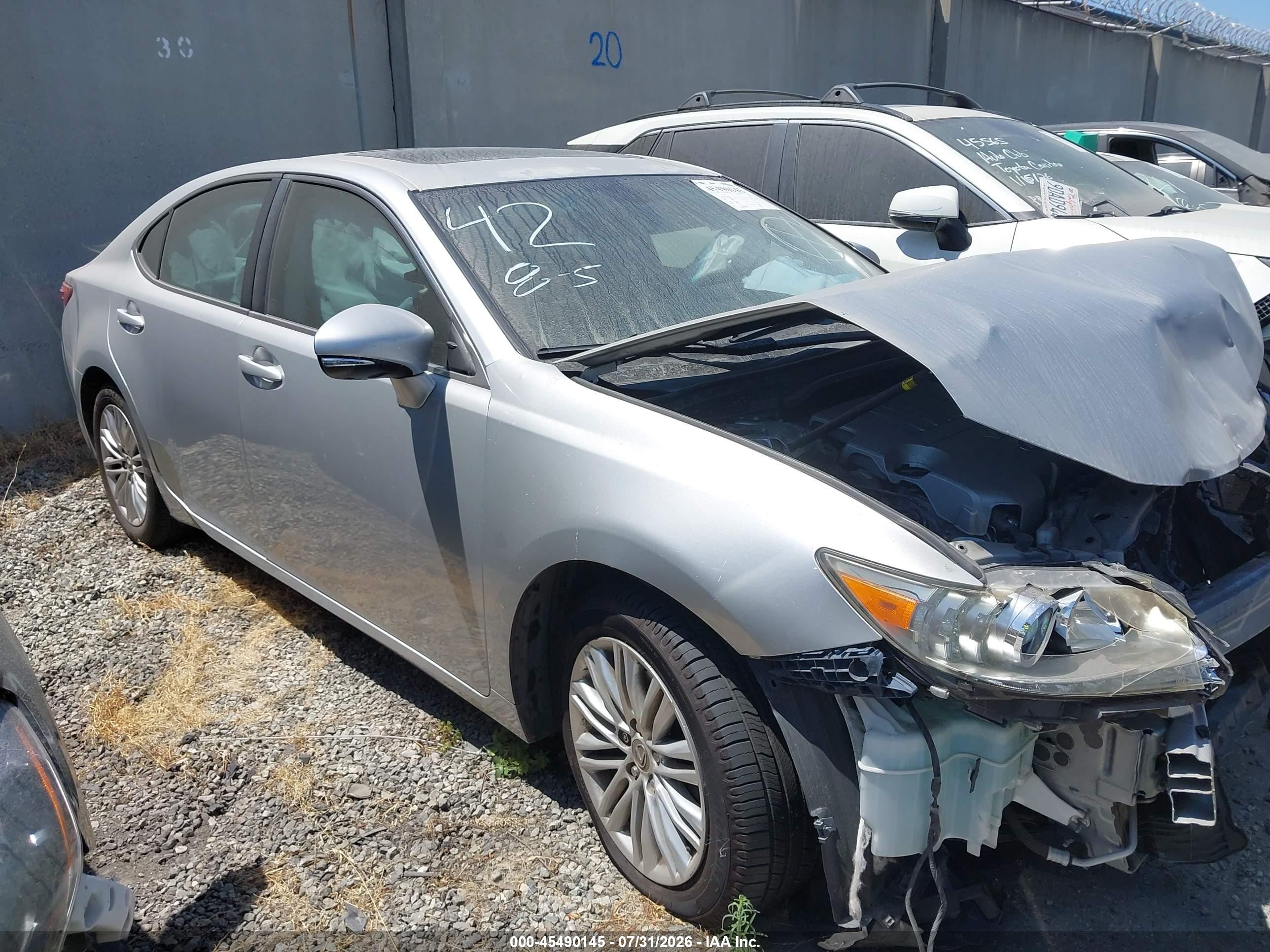 2015 Lexus Es 350 Gray vin: JTHBK1GG4F2195074