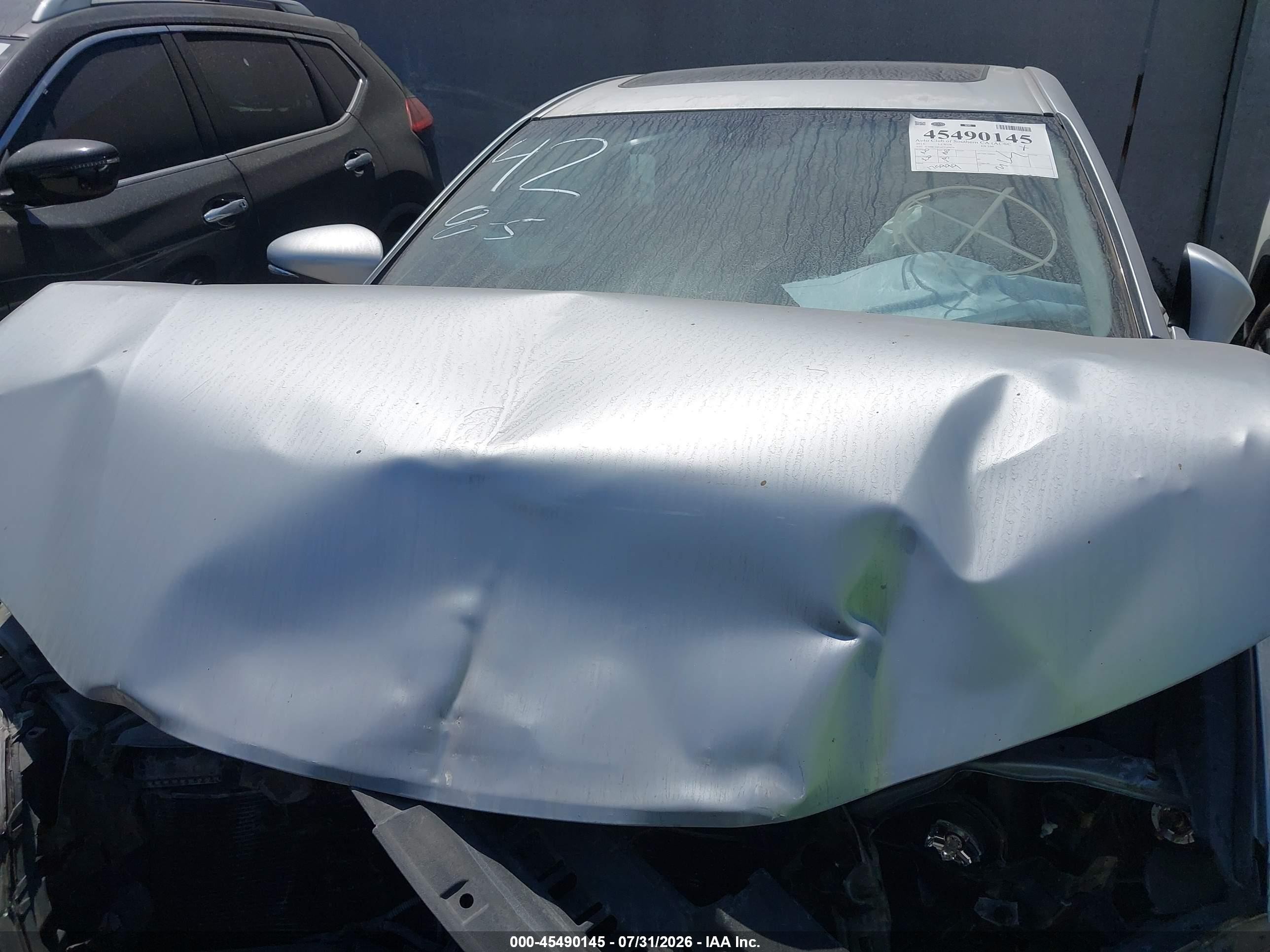 2015 Lexus Es 350 Gray vin: JTHBK1GG4F2195074