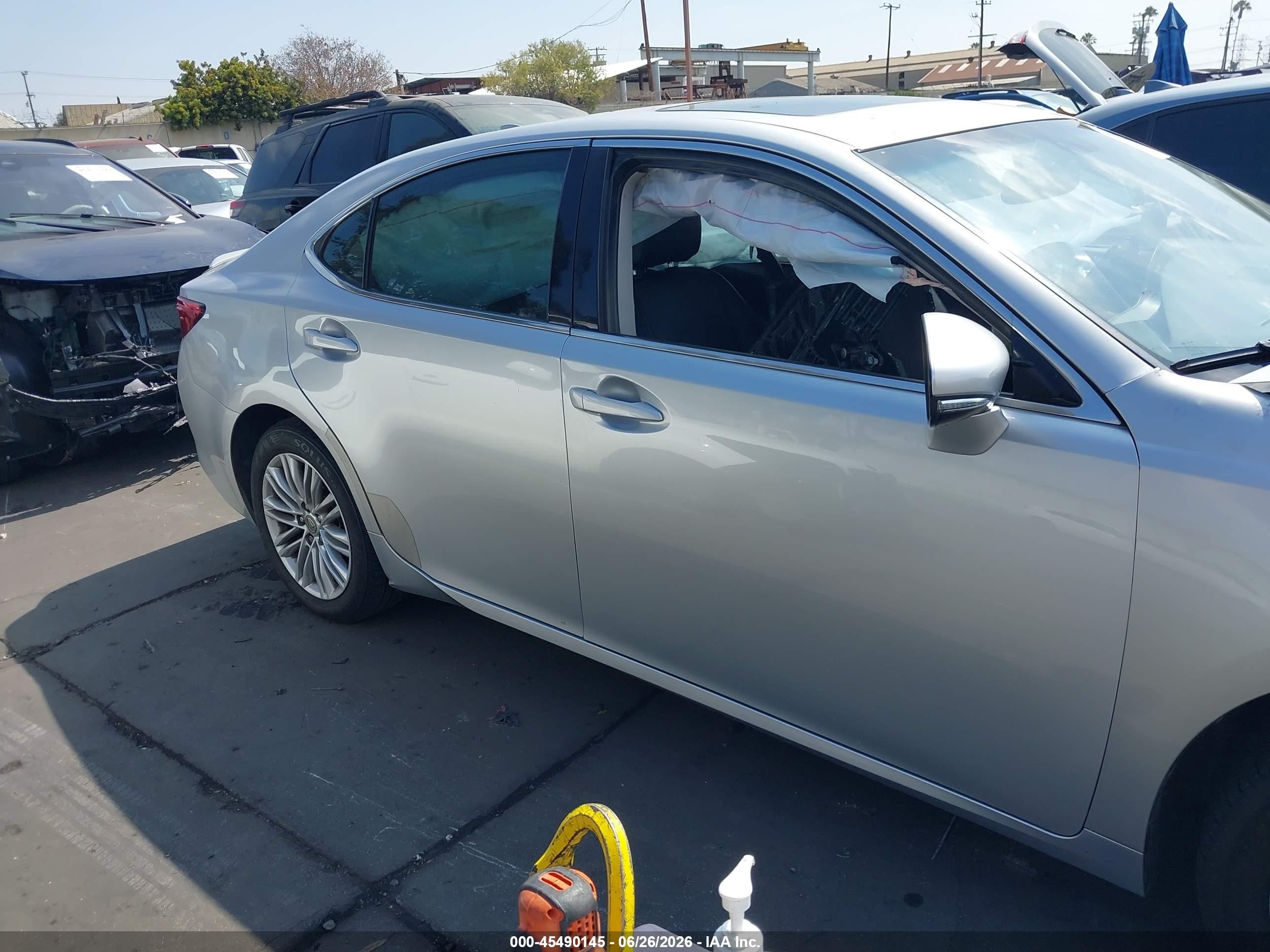 2015 Lexus Es 350 Gray vin: JTHBK1GG4F2195074
