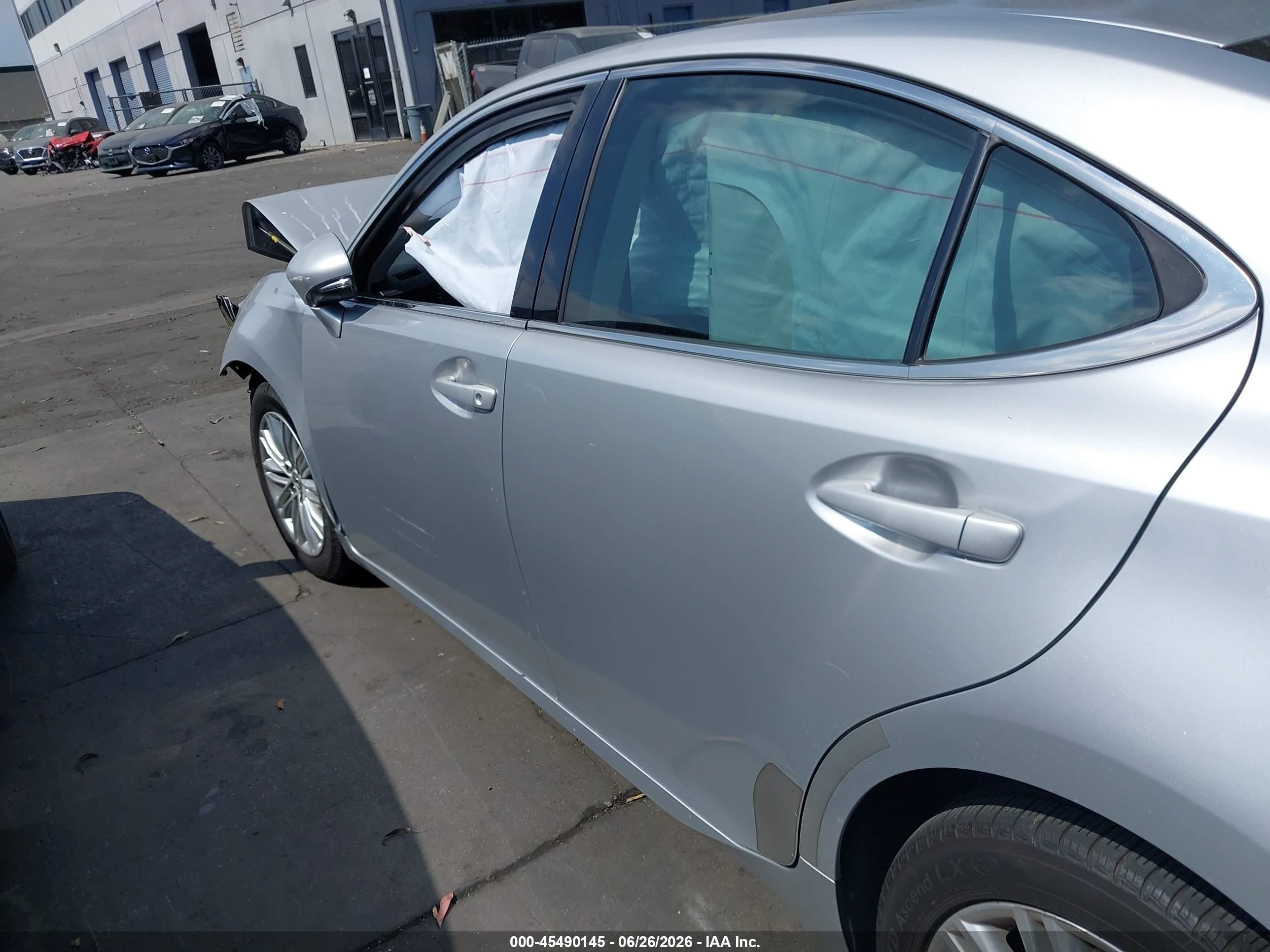 2015 Lexus Es 350 Gray vin: JTHBK1GG4F2195074