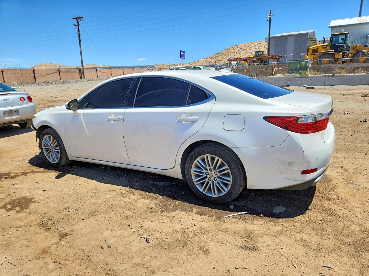 2015 Lexus Es 350 White vin: JTHBK1GG4F2201861