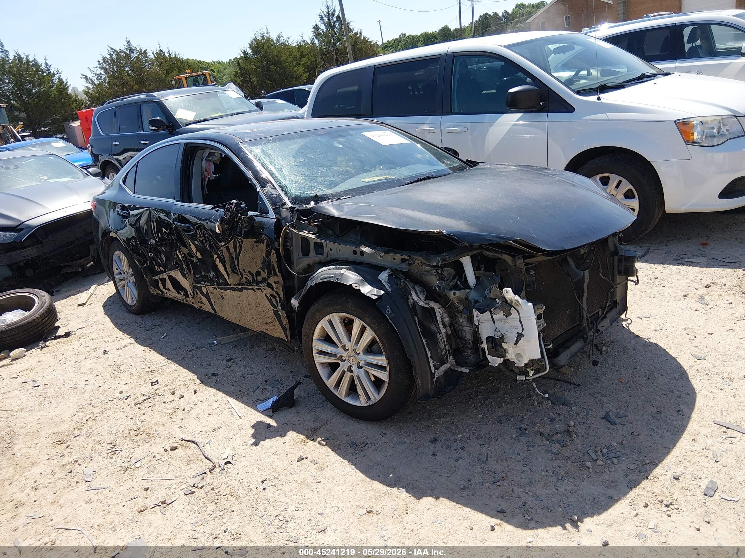 2015 Lexus Es 350   Black vin: JTHBK1GG4F2202590