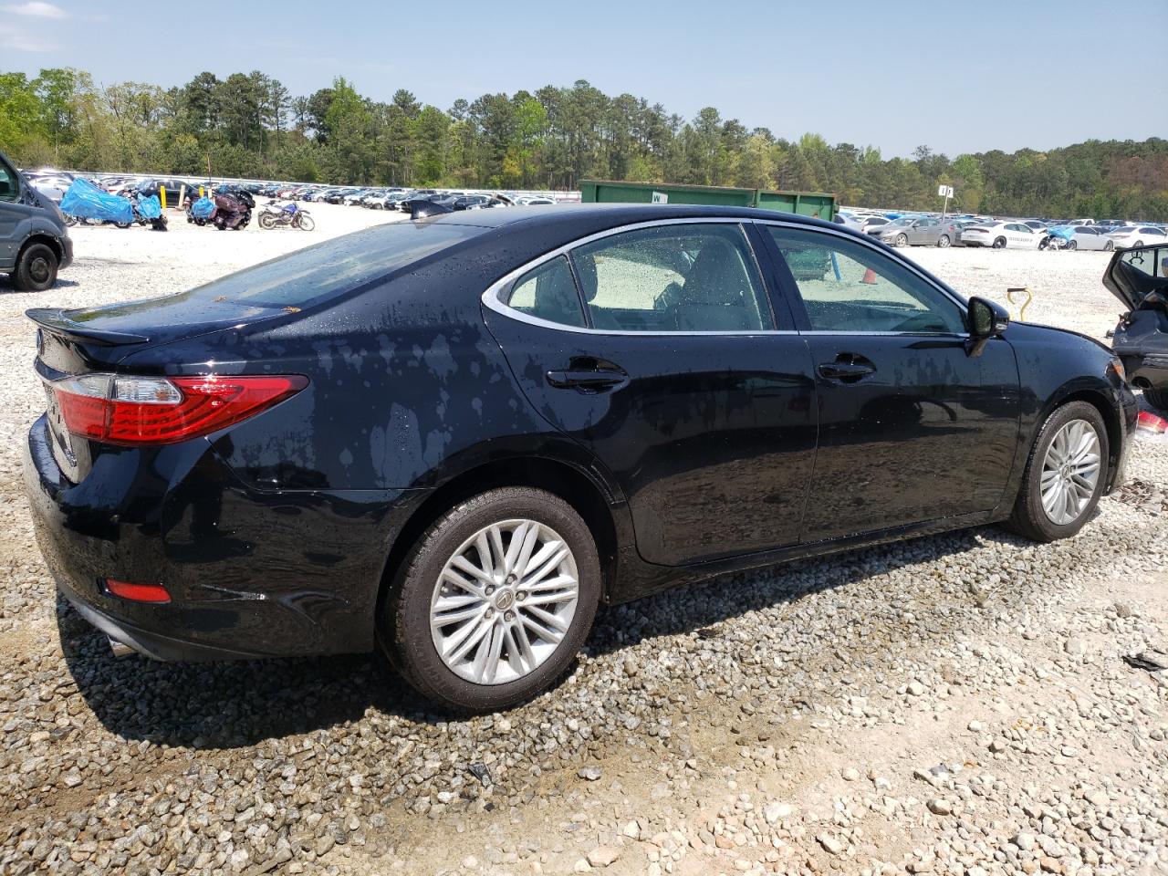 2015 Lexus Es 350 Черный vin: JTHBK1GG4F2207921