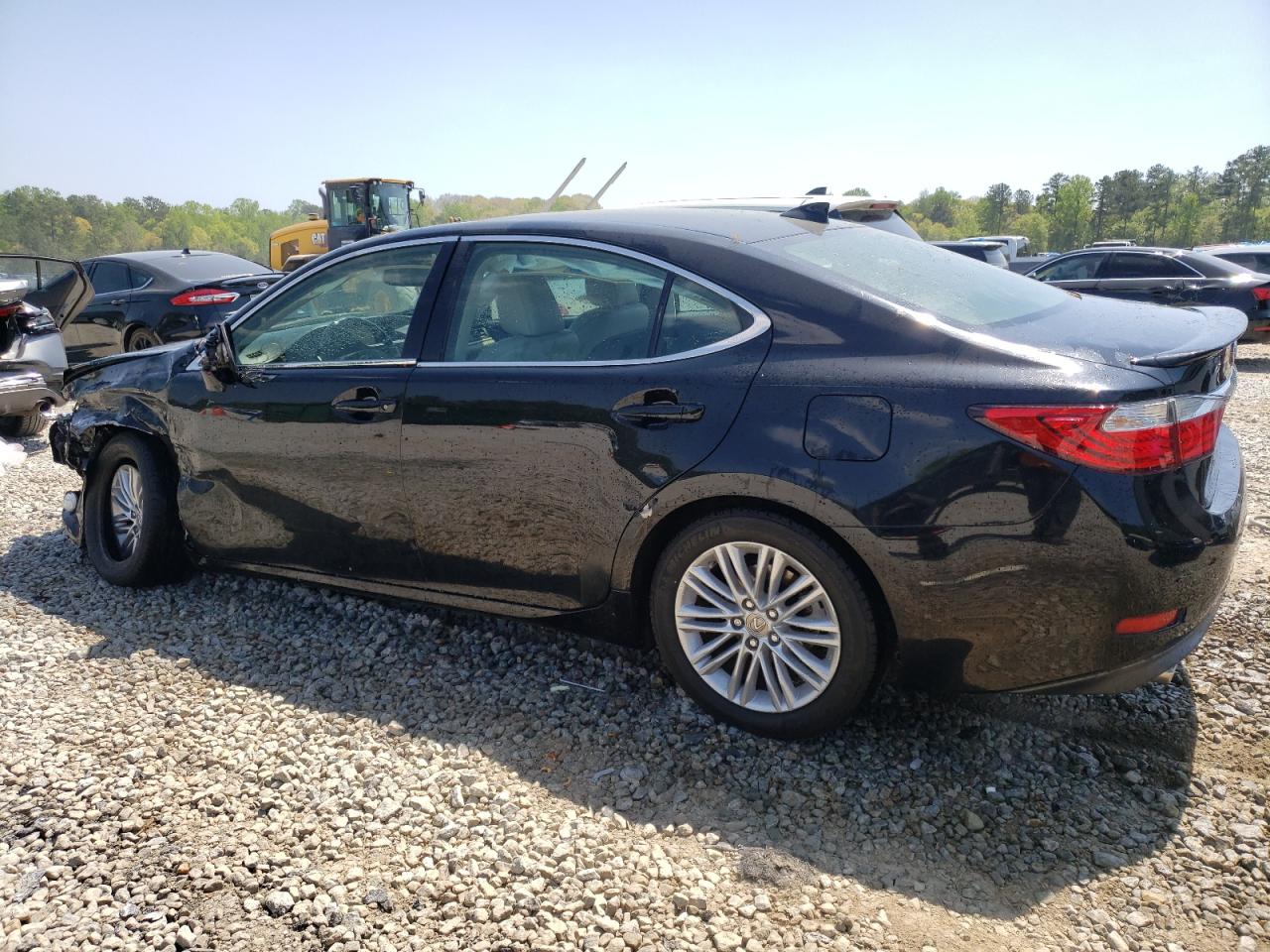 2015 Lexus Es 350 Черный vin: JTHBK1GG4F2207921