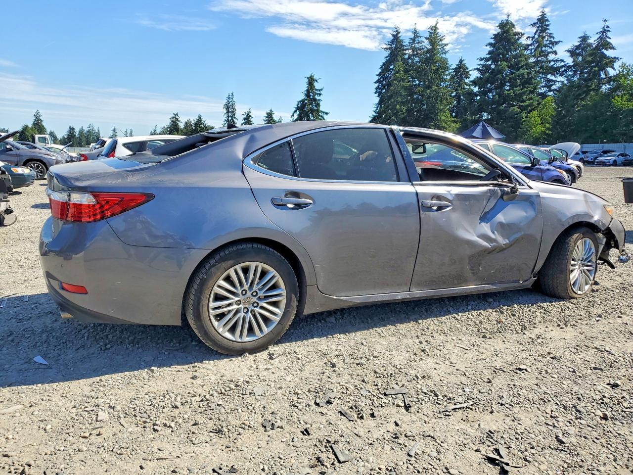 2015 Lexus Es 350 Silver vin: JTHBK1GG4F2209877