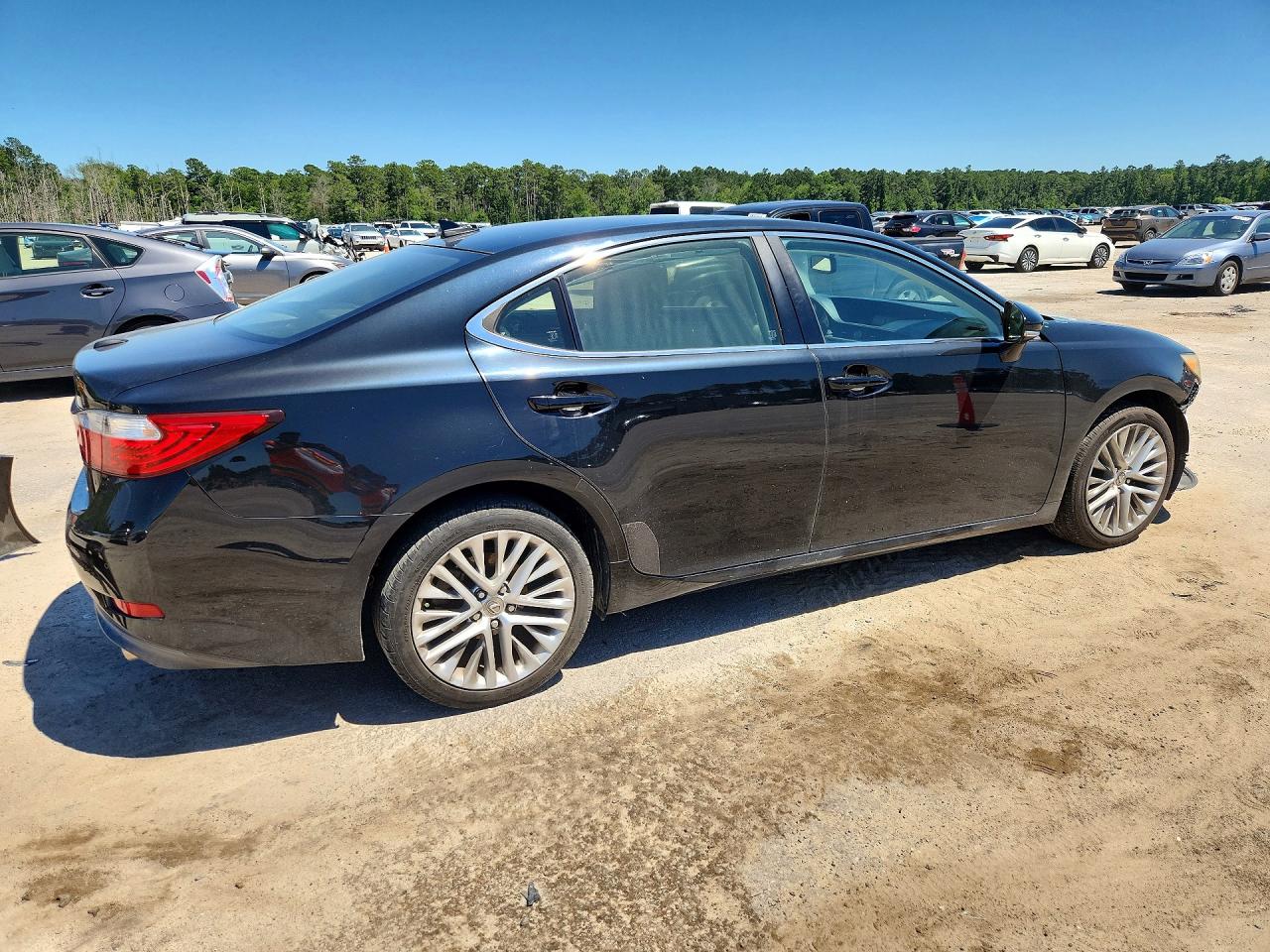 2015 Lexus Es 350 Black vin: JTHBK1GG4F2210771