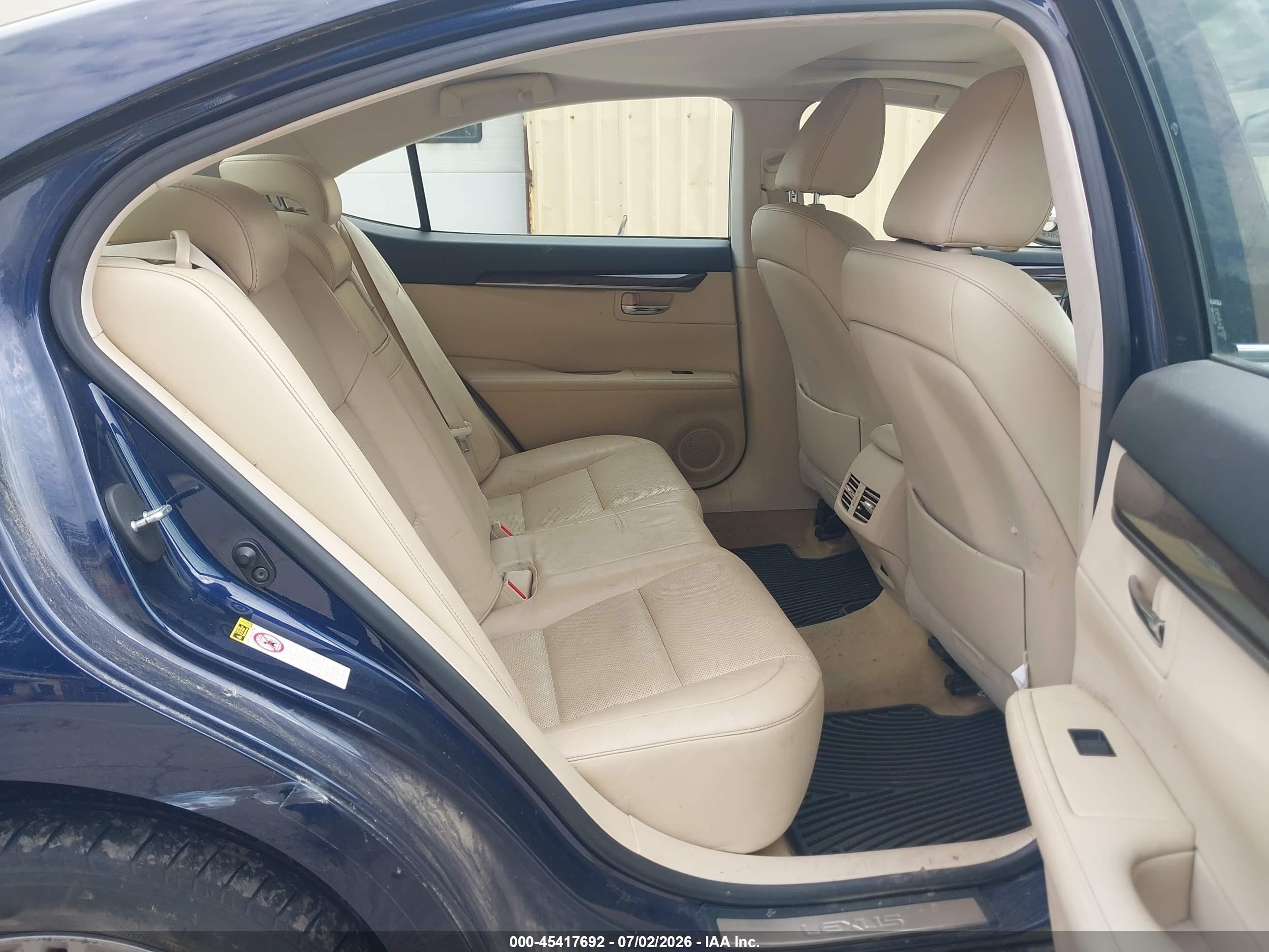2013 Lexus Es 350   Blue vin: JTHBK1GG5D2004064
