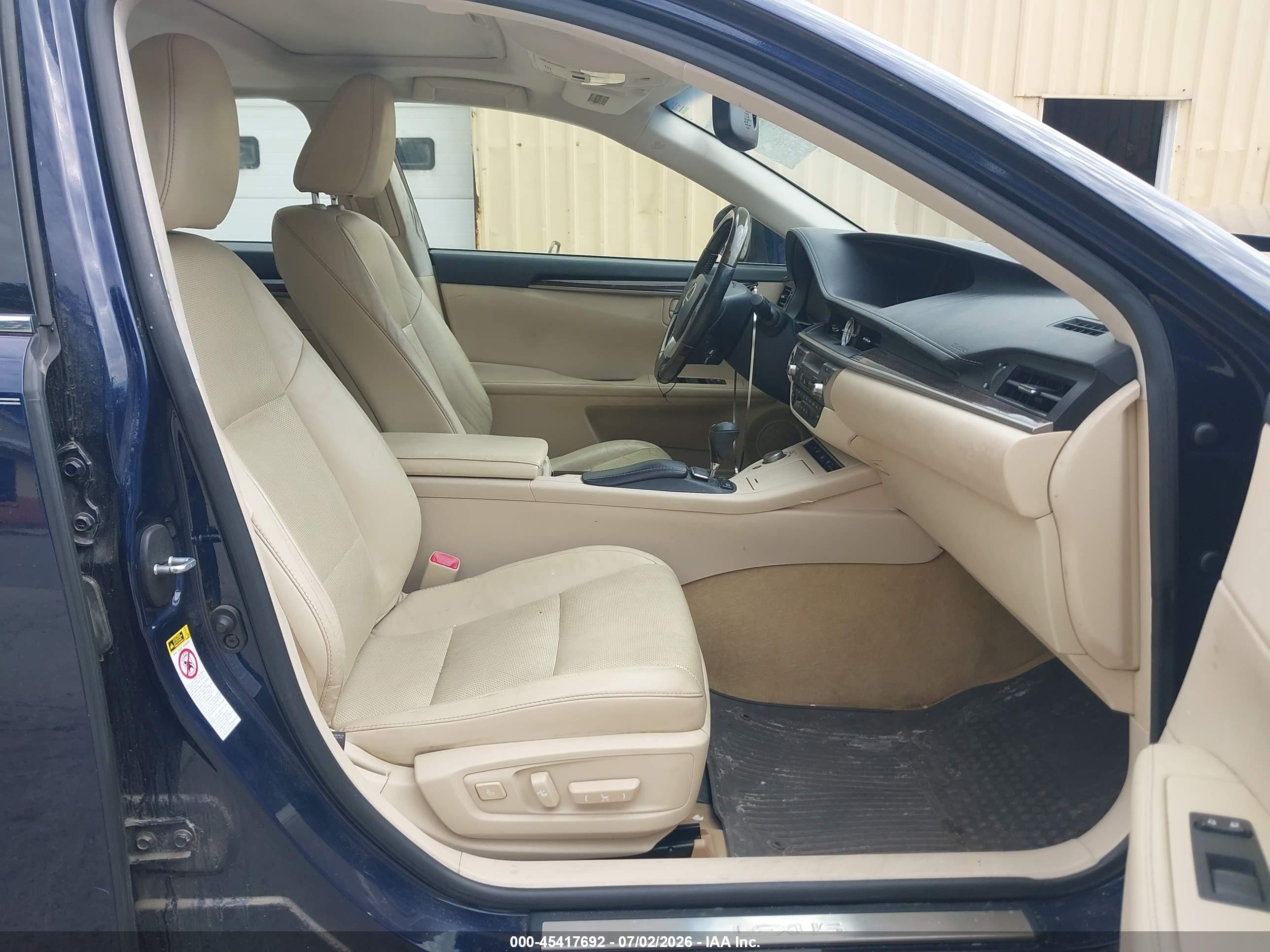 2013 Lexus Es 350   Blue vin: JTHBK1GG5D2004064