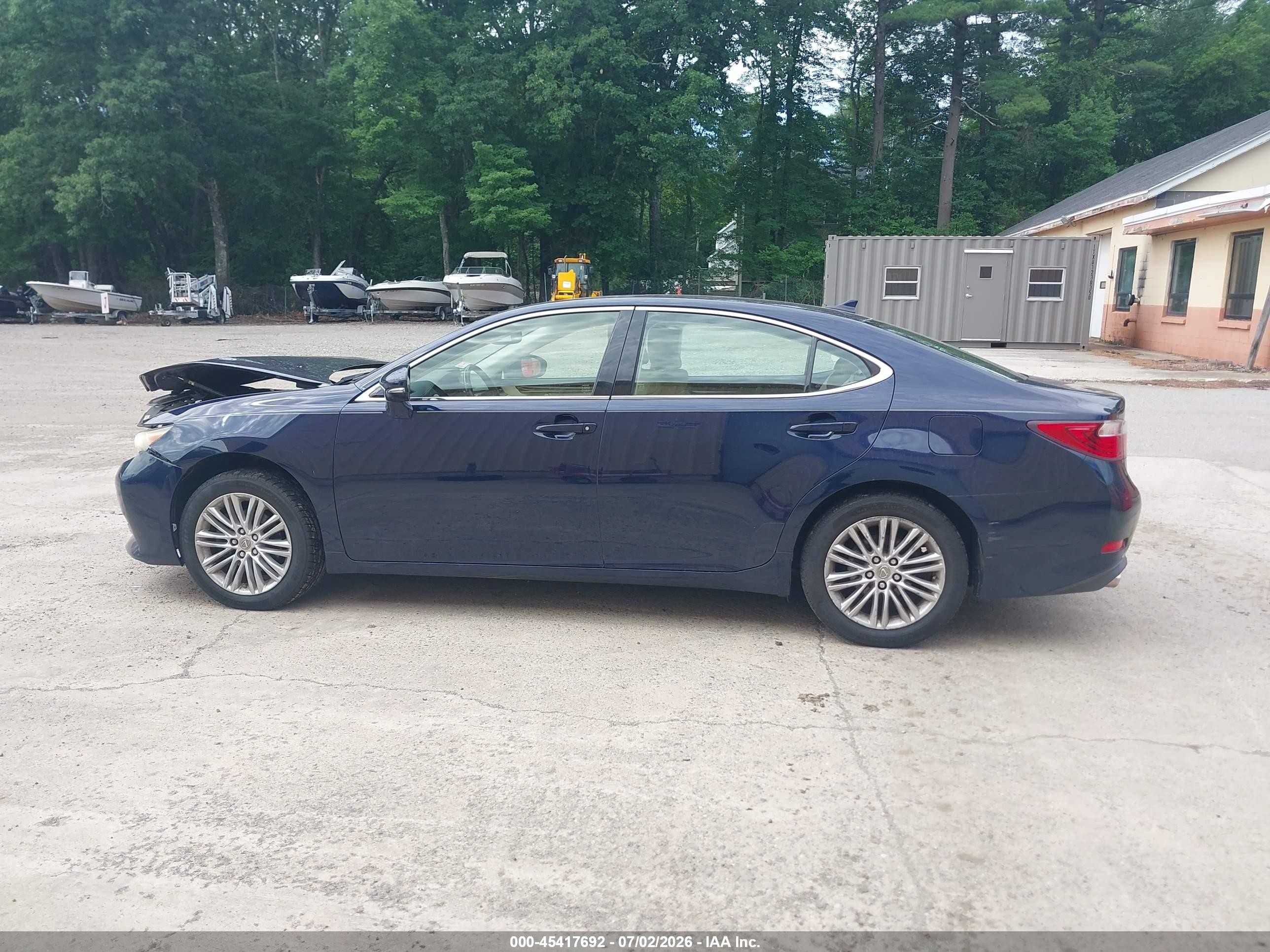 2013 Lexus Es 350   Blue vin: JTHBK1GG5D2004064