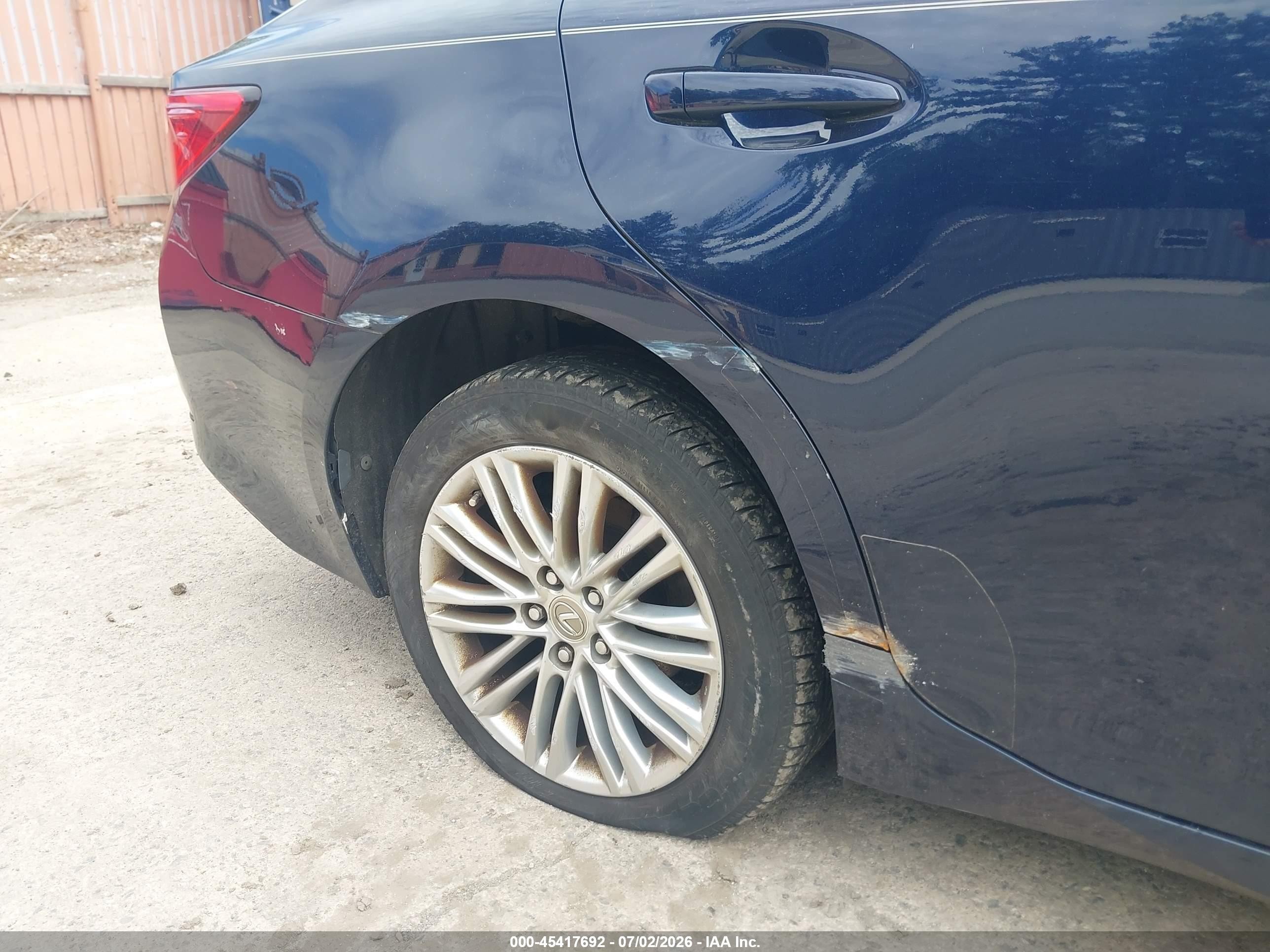 2013 Lexus Es 350   Blue vin: JTHBK1GG5D2004064