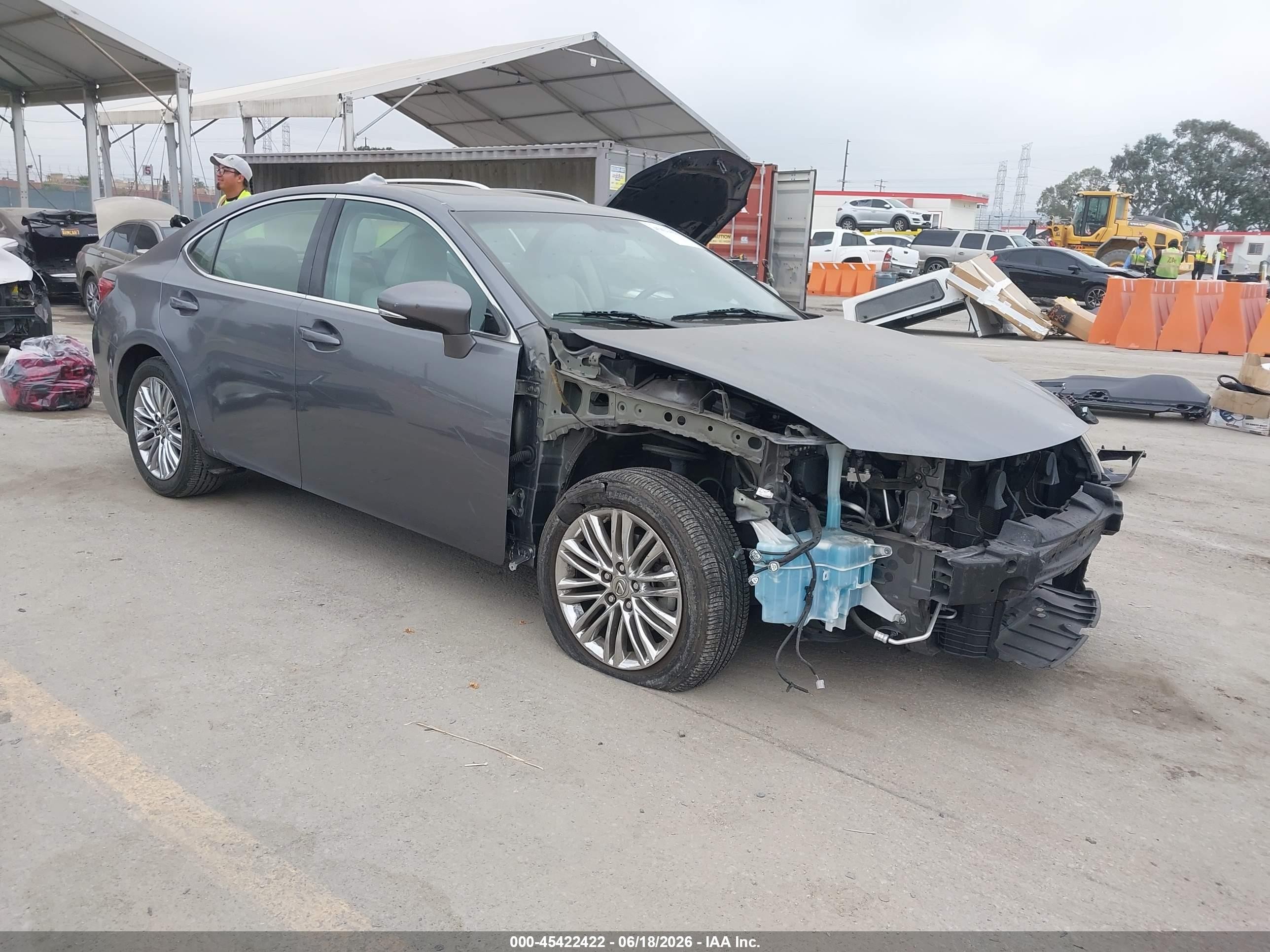 2013 Lexus Es 350   Gray vin: JTHBK1GG5D2011614