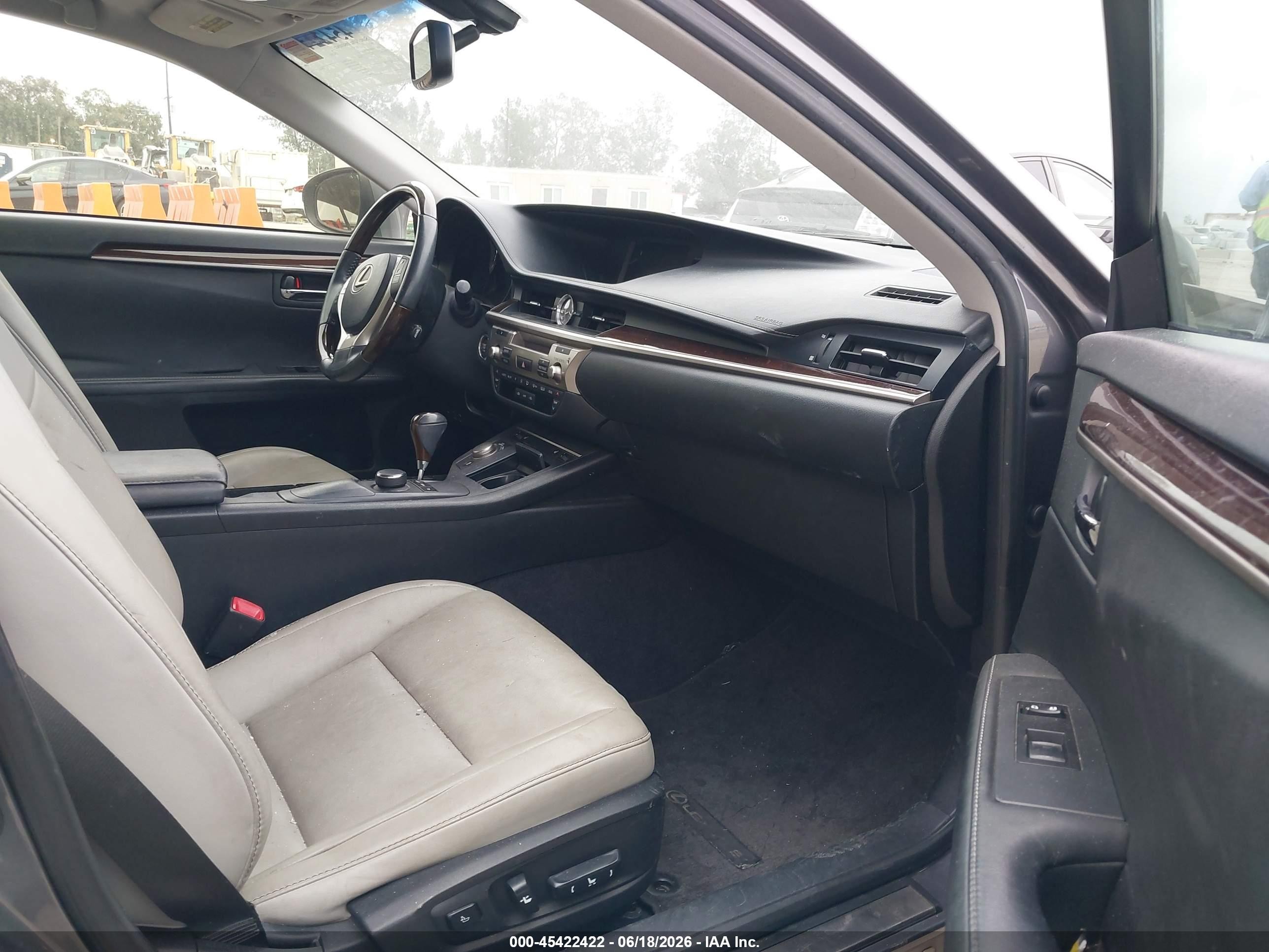 2013 Lexus Es 350   Gray vin: JTHBK1GG5D2011614