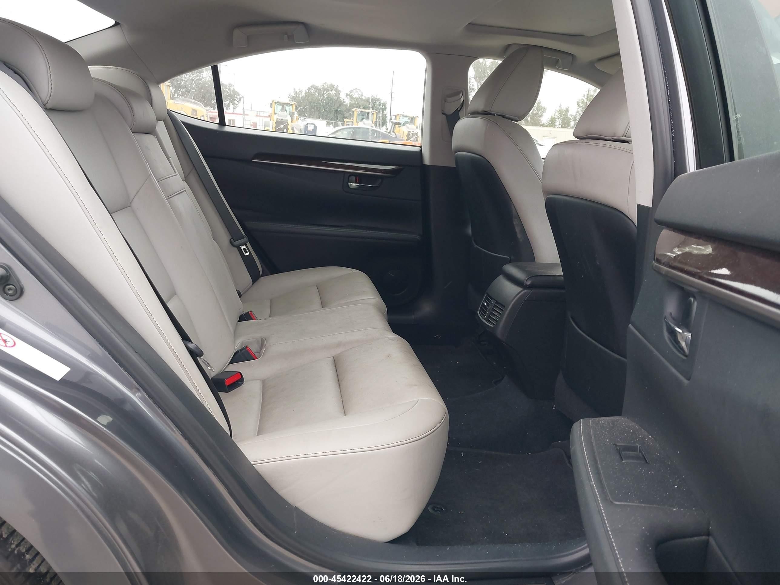 2013 Lexus Es 350   Gray vin: JTHBK1GG5D2011614