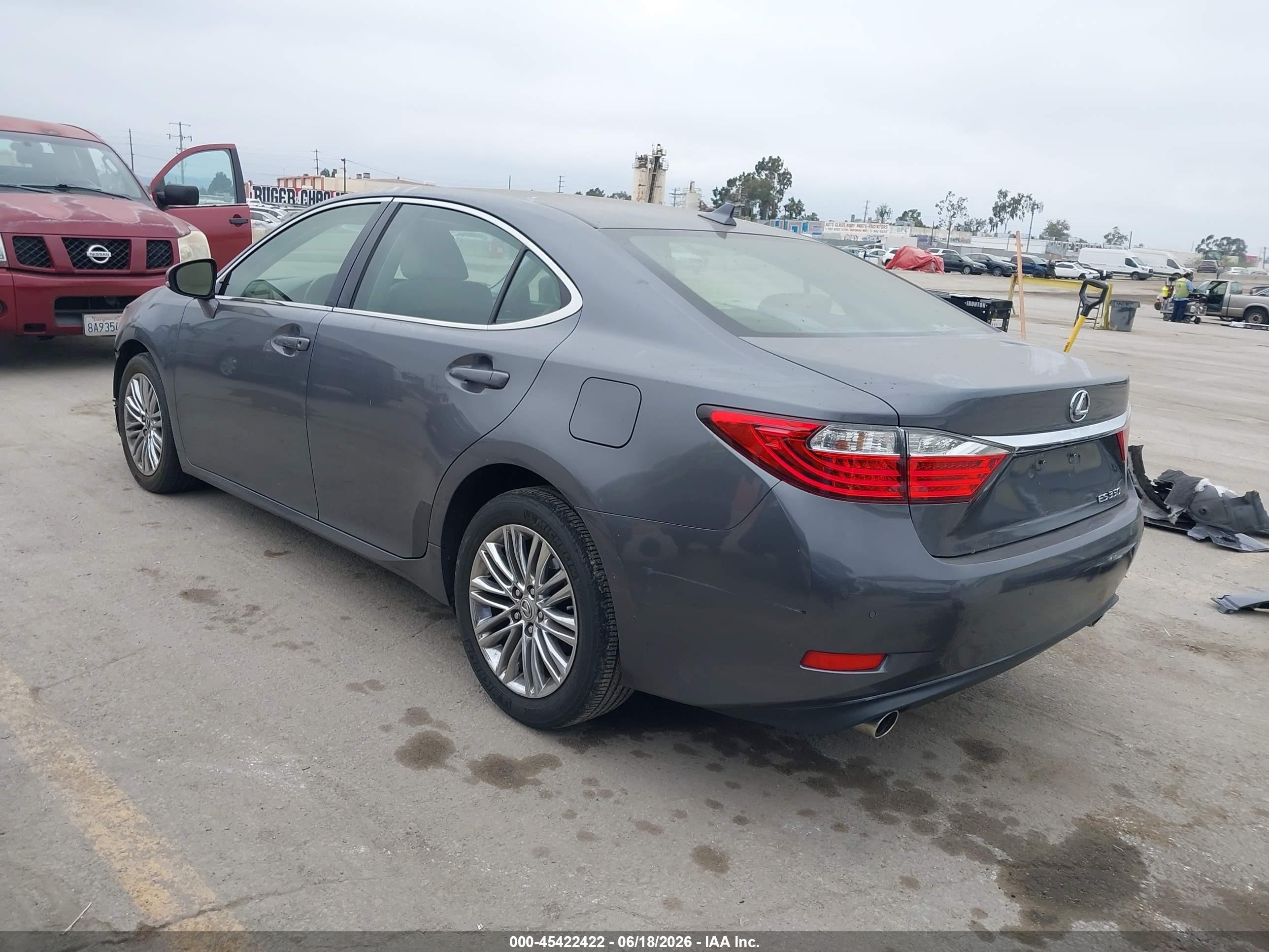 2013 Lexus Es 350   Gray vin: JTHBK1GG5D2011614