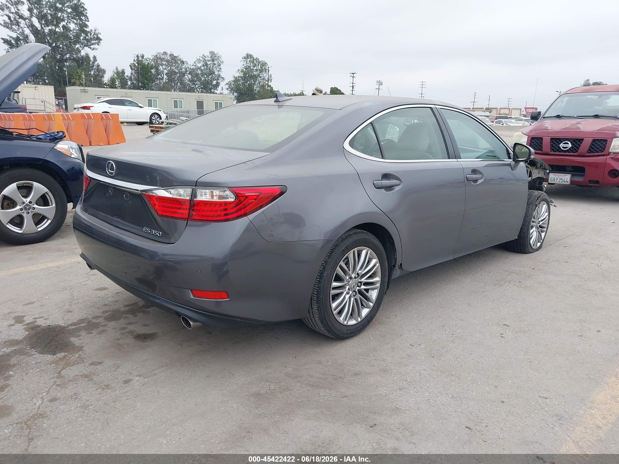 2013 Lexus Es 350   Gray vin: JTHBK1GG5D2011614