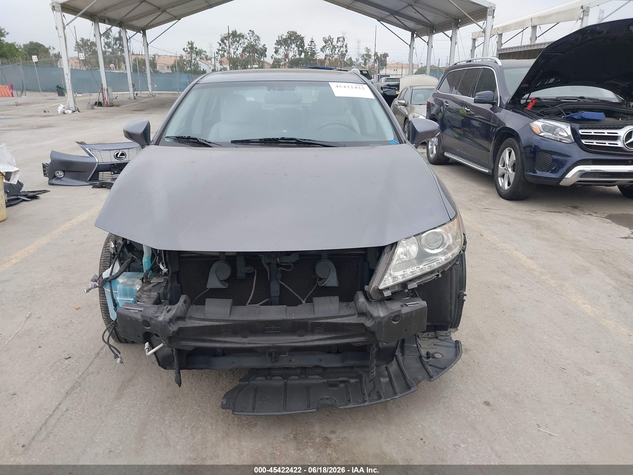 2013 Lexus Es 350   Gray vin: JTHBK1GG5D2011614