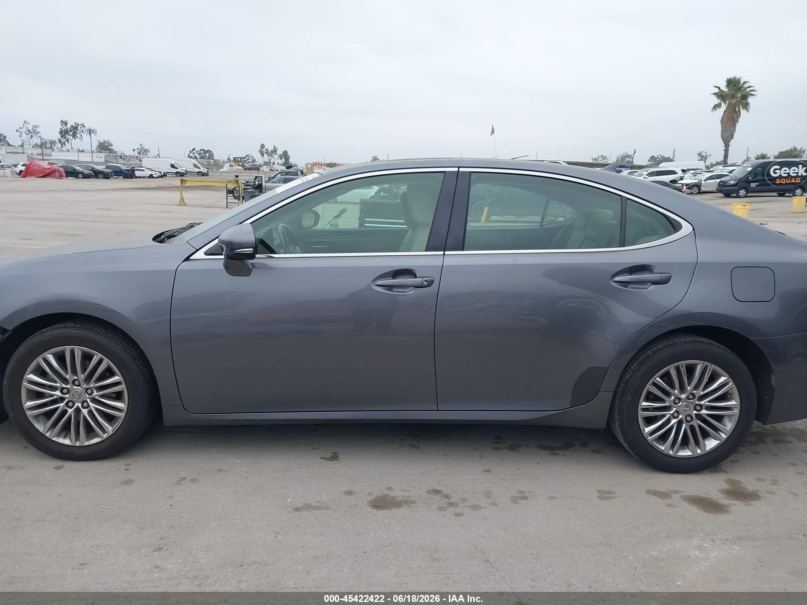 2013 Lexus Es 350   Gray vin: JTHBK1GG5D2011614