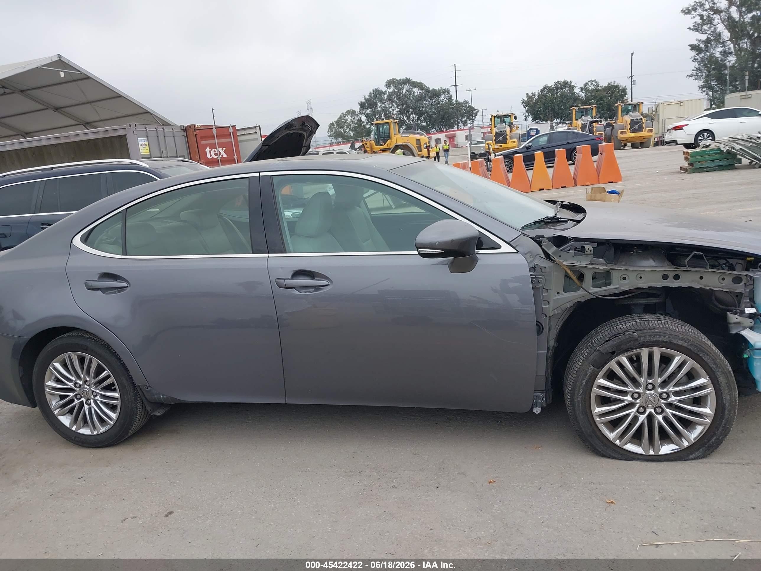 2013 Lexus Es 350   Gray vin: JTHBK1GG5D2011614