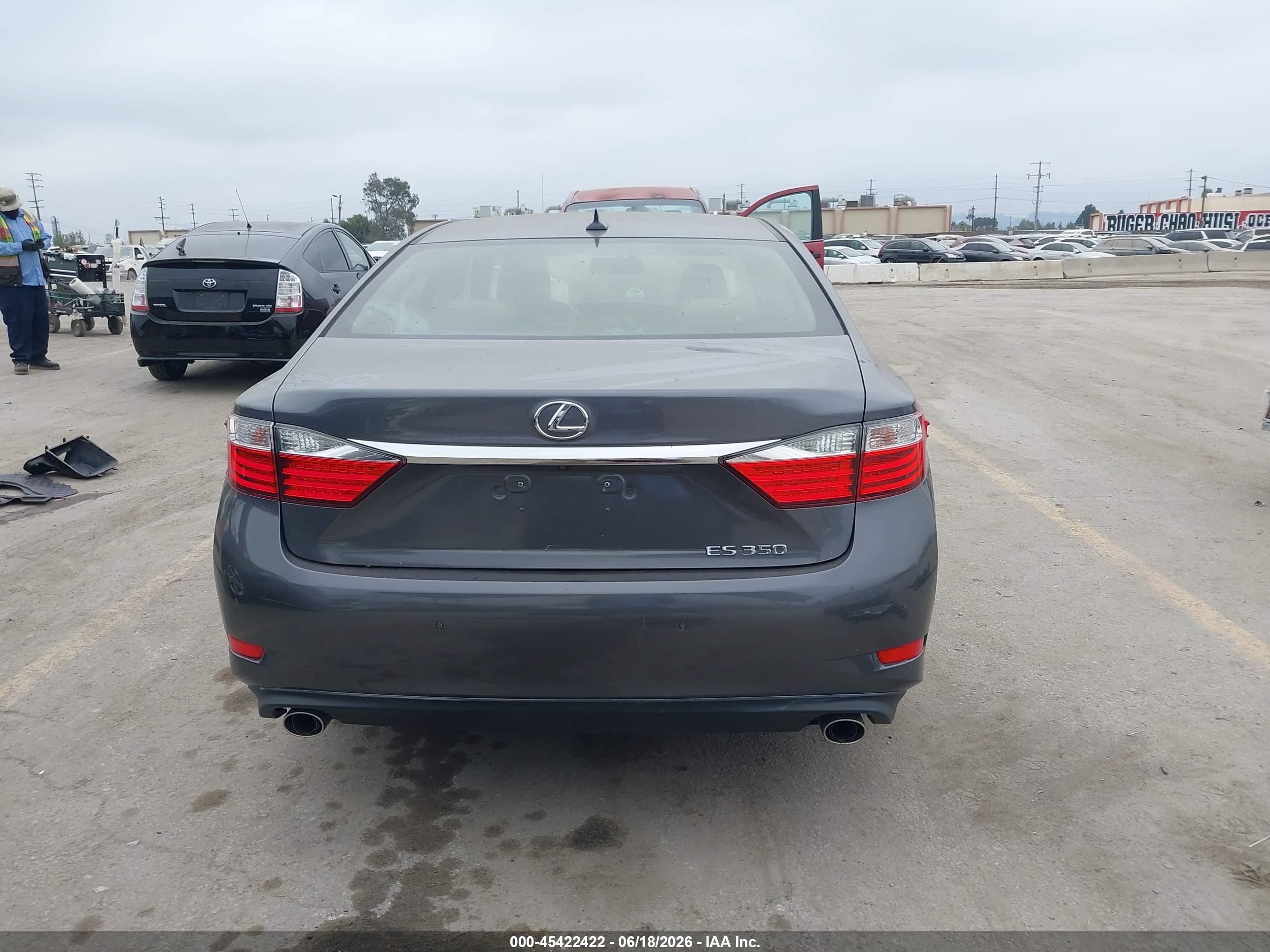 2013 Lexus Es 350   Gray vin: JTHBK1GG5D2011614