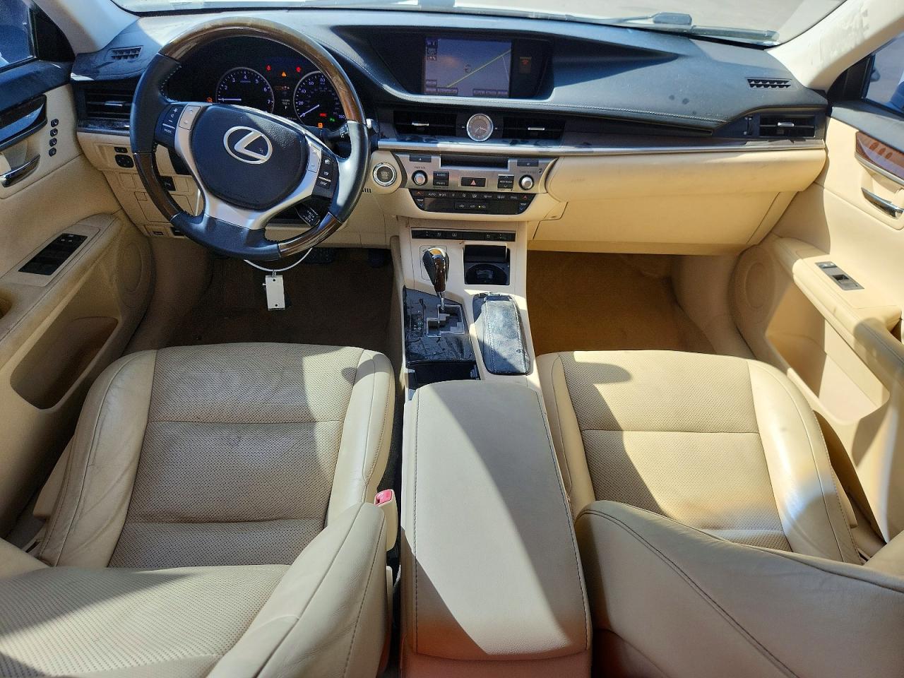 2013 Lexus Es 350 Base White vin: JTHBK1GG5D2015274