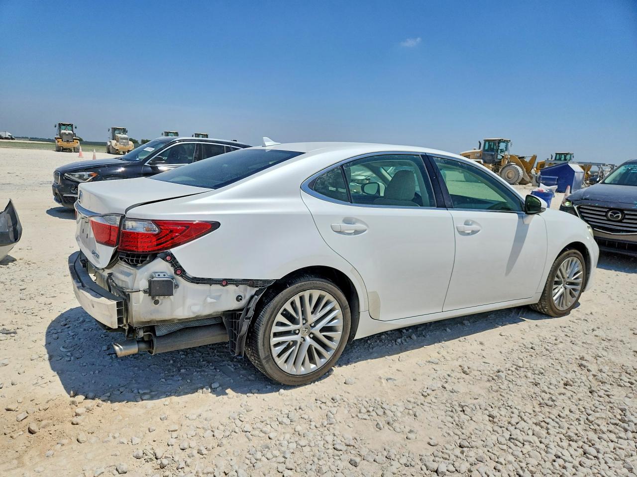 2013 Lexus Es 350 White vin: JTHBK1GG5D2025397